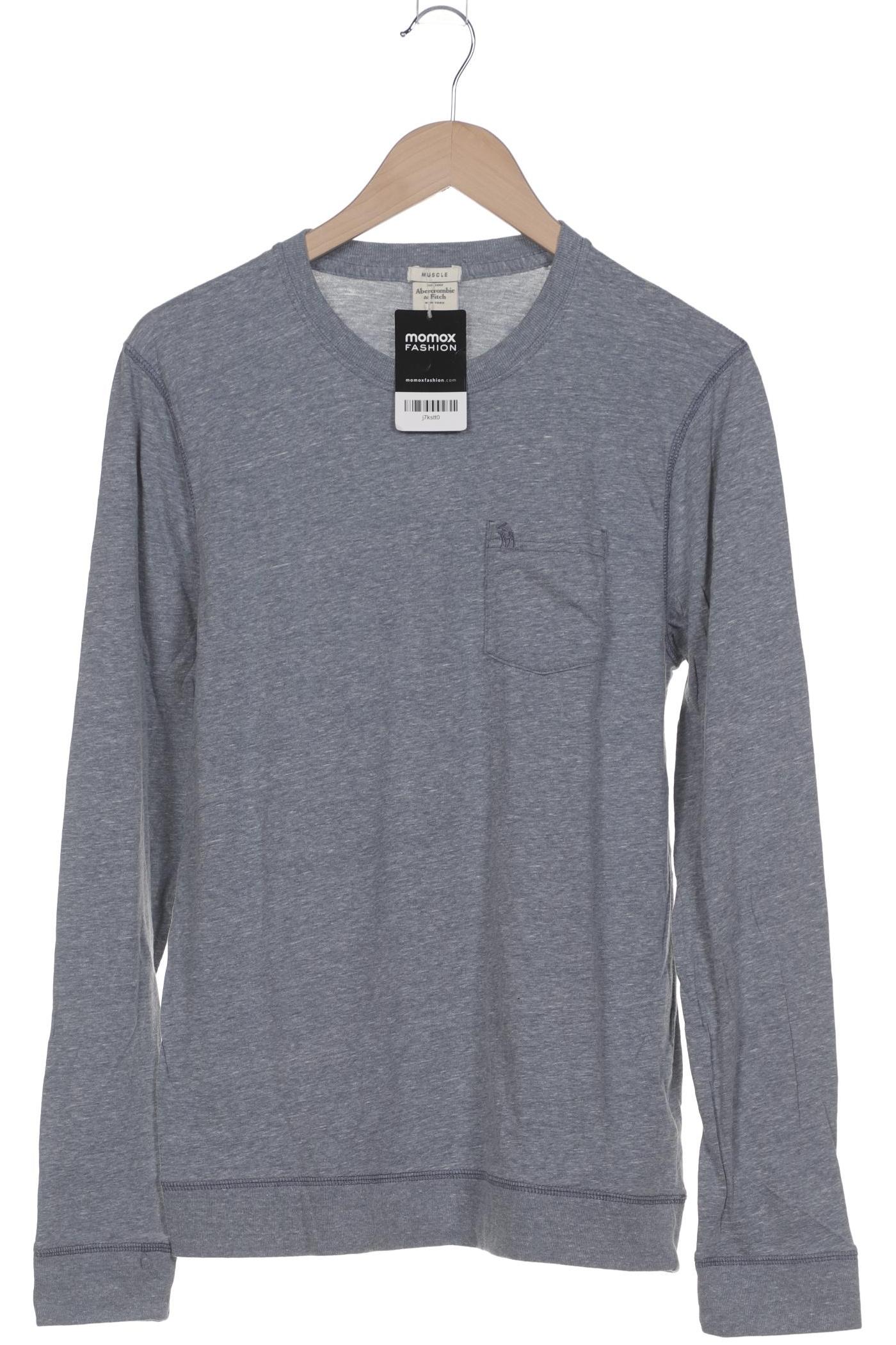 

Abercrombie & Fitch Herren Langarmshirt, grau, Gr. 48