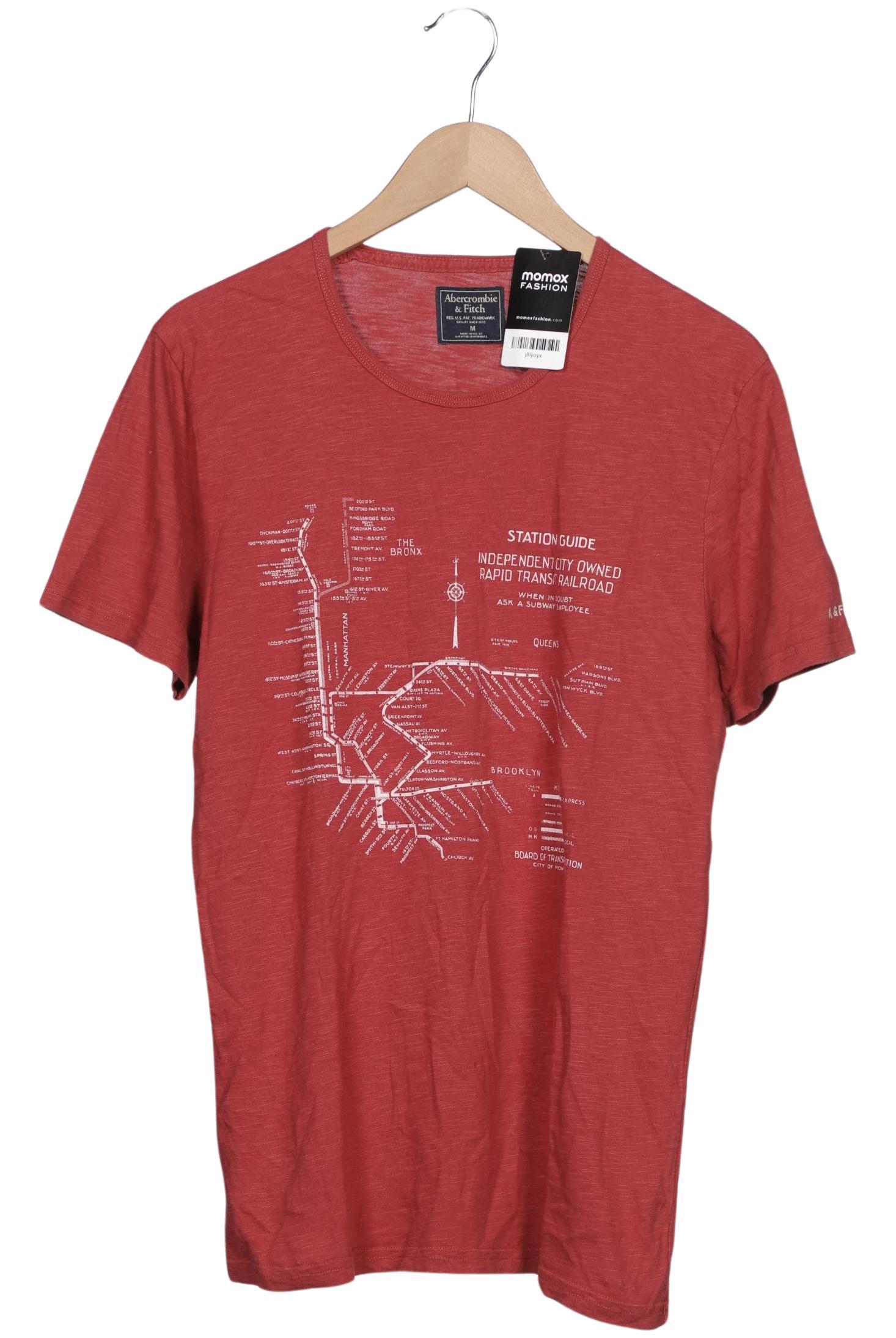 

Abercrombie & Fitch Herren T-Shirt, rot, Gr. 48