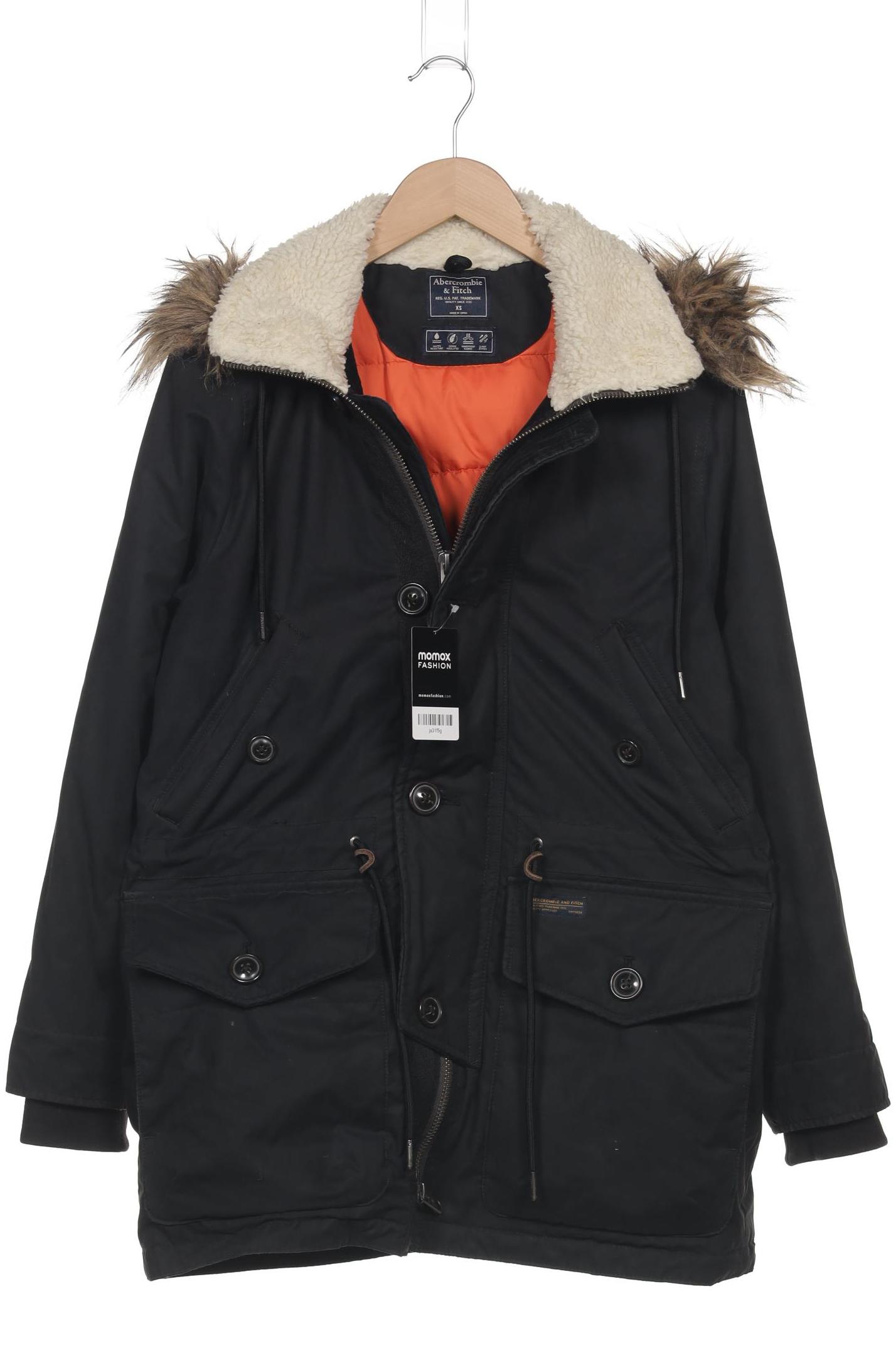 

Abercrombie & Fitch Herren Jacke, schwarz, Gr. 44