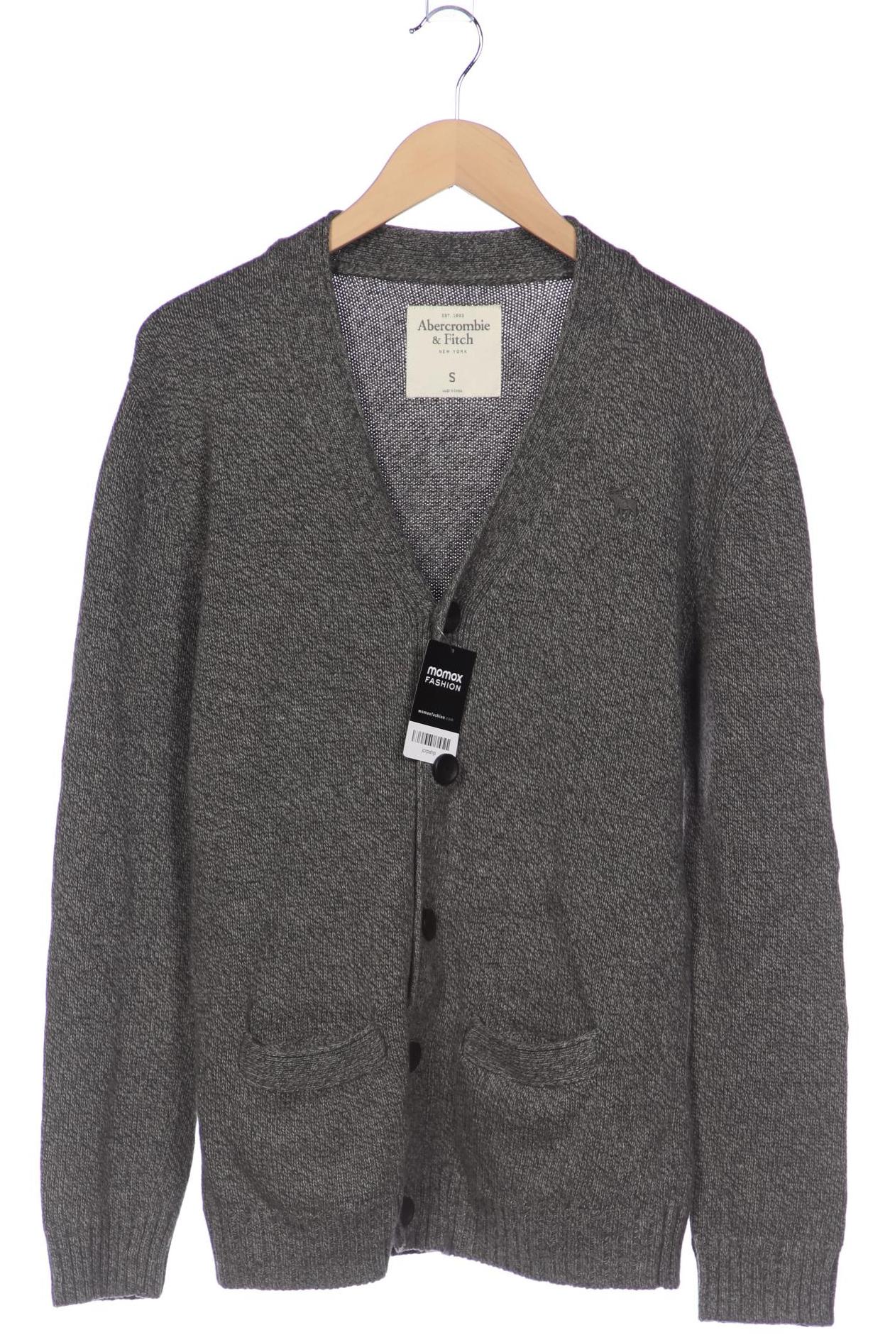 

Abercrombie & Fitch Herren Strickjacke, grau, Gr. 46