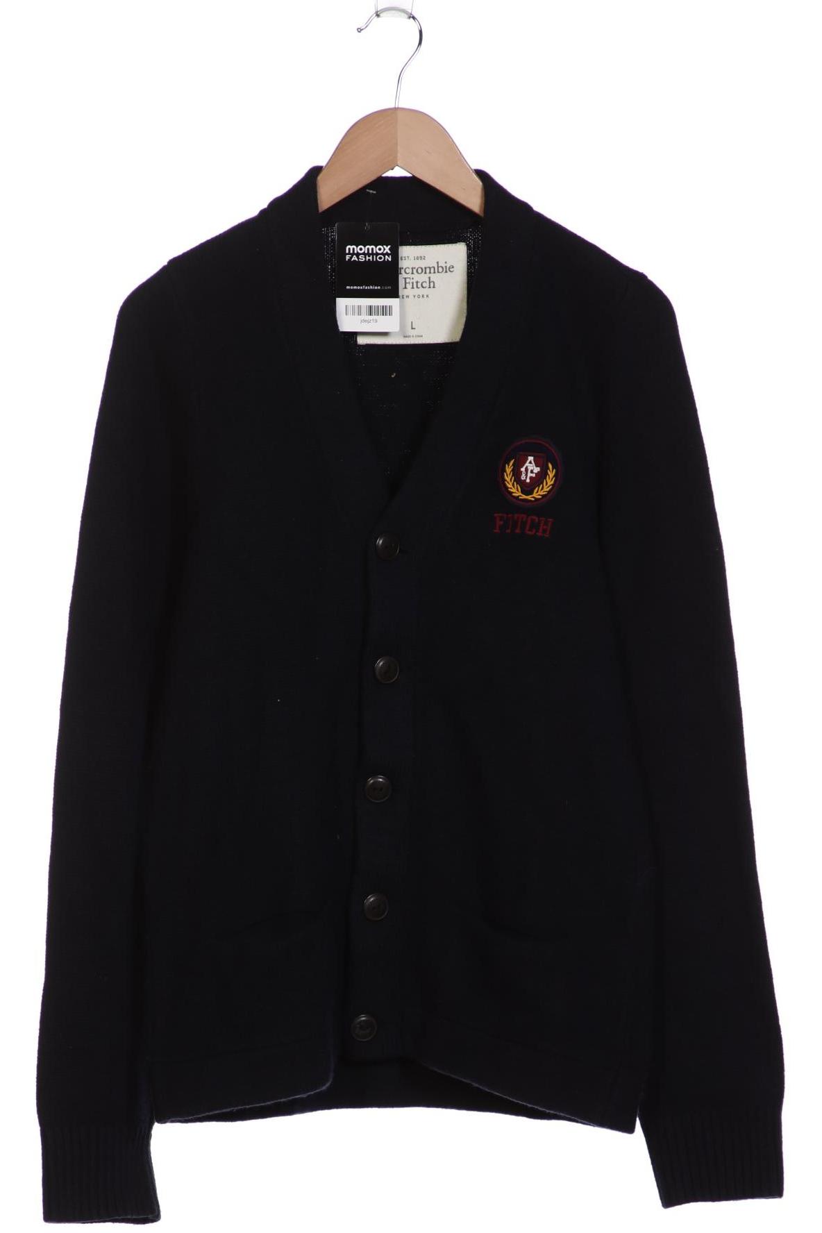 

Abercrombie & Fitch Herren Strickjacke, marineblau, Gr. 52