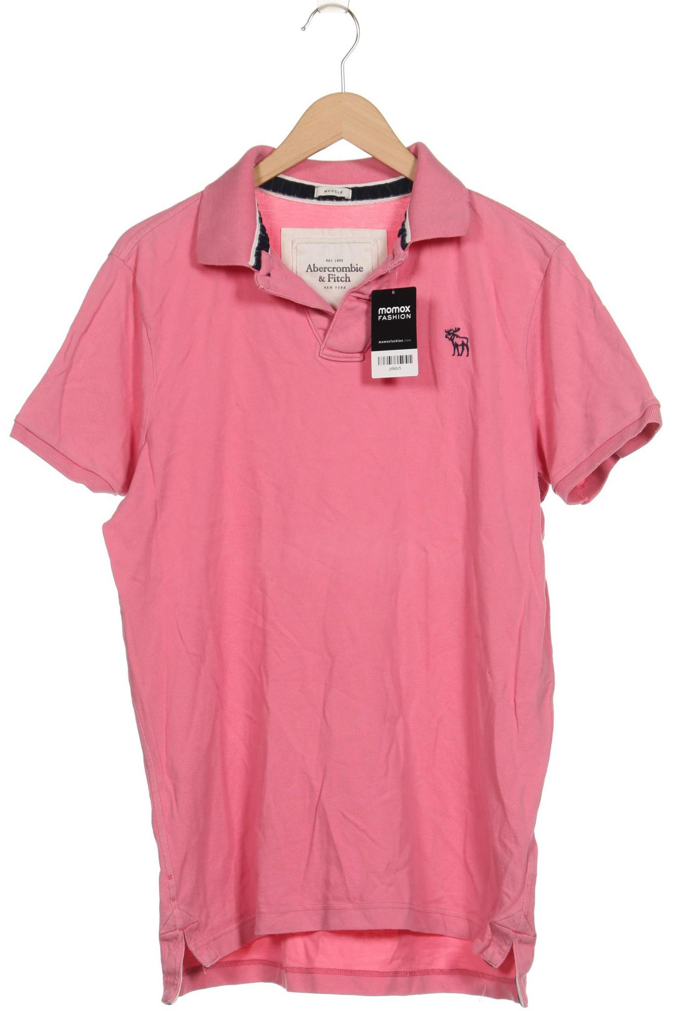 

Abercrombie & Fitch Herren Poloshirt, pink, Gr. 56