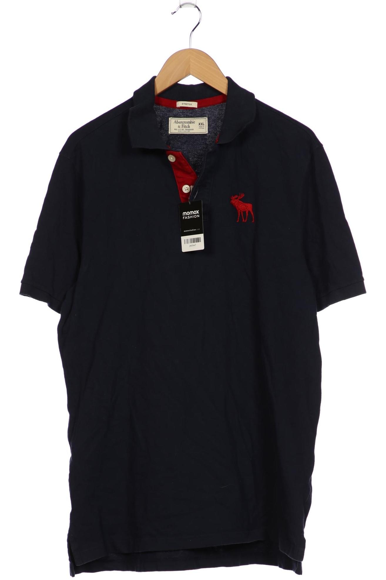 

Abercrombie & Fitch Herren Poloshirt, marineblau, Gr. 56