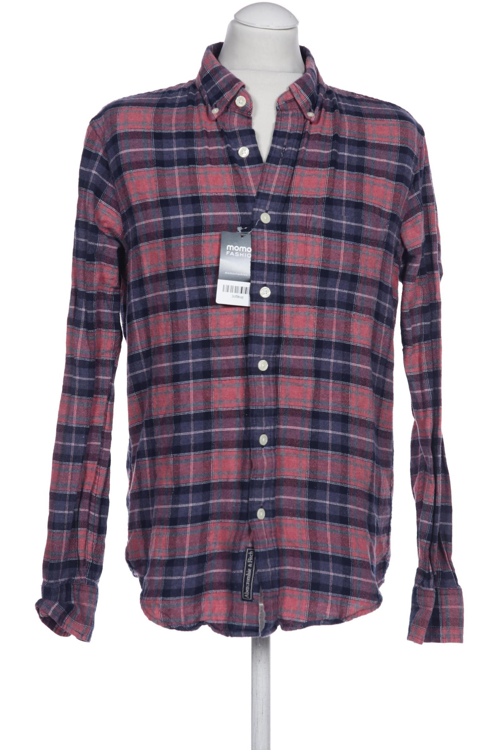 

Abercrombie & Fitch Herren Hemd, marineblau