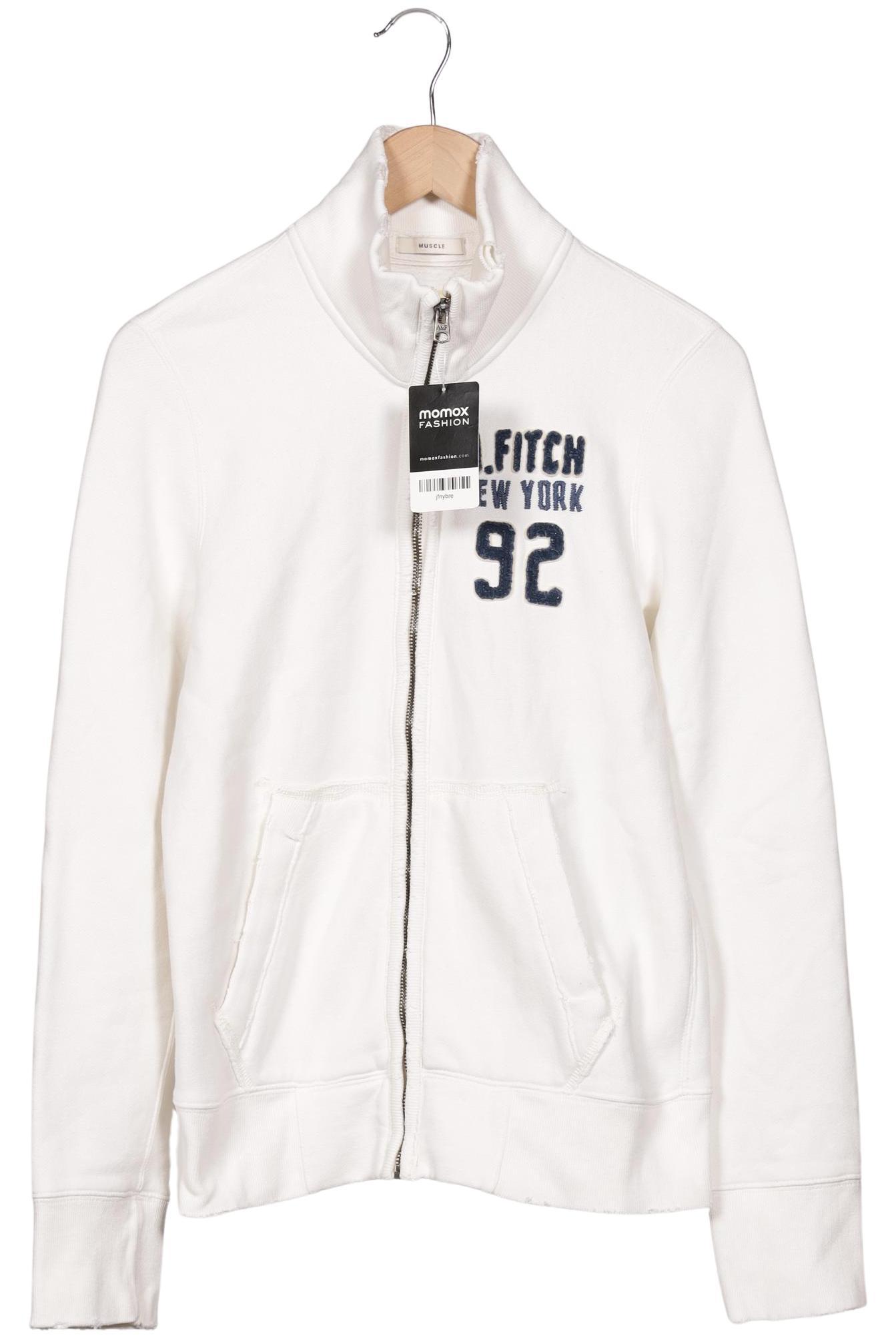 

Abercrombie & Fitch Herren Sweatshirt, weiß, Gr. 46