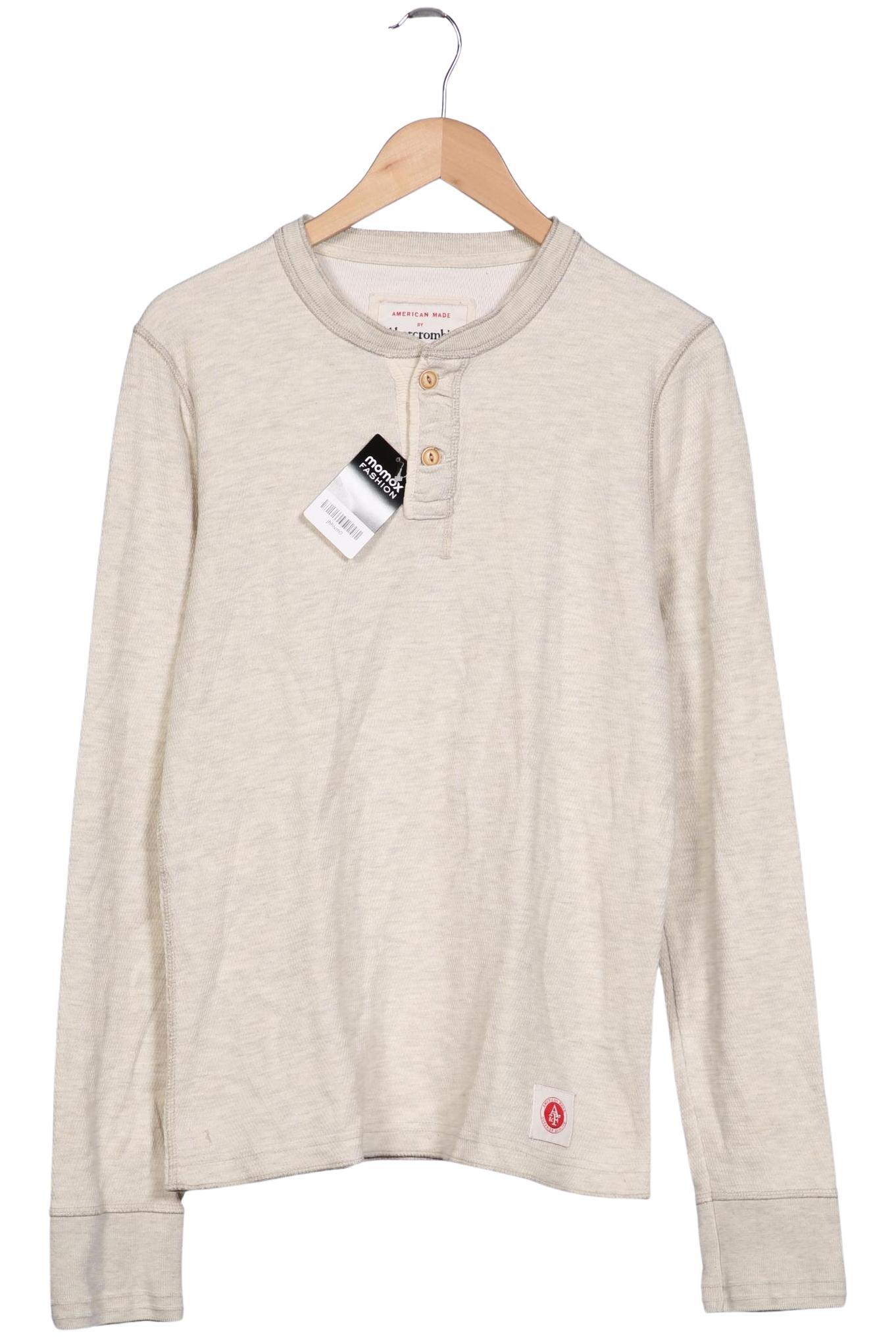 

Abercrombie & Fitch Herren Langarmshirt, beige, Gr. 52