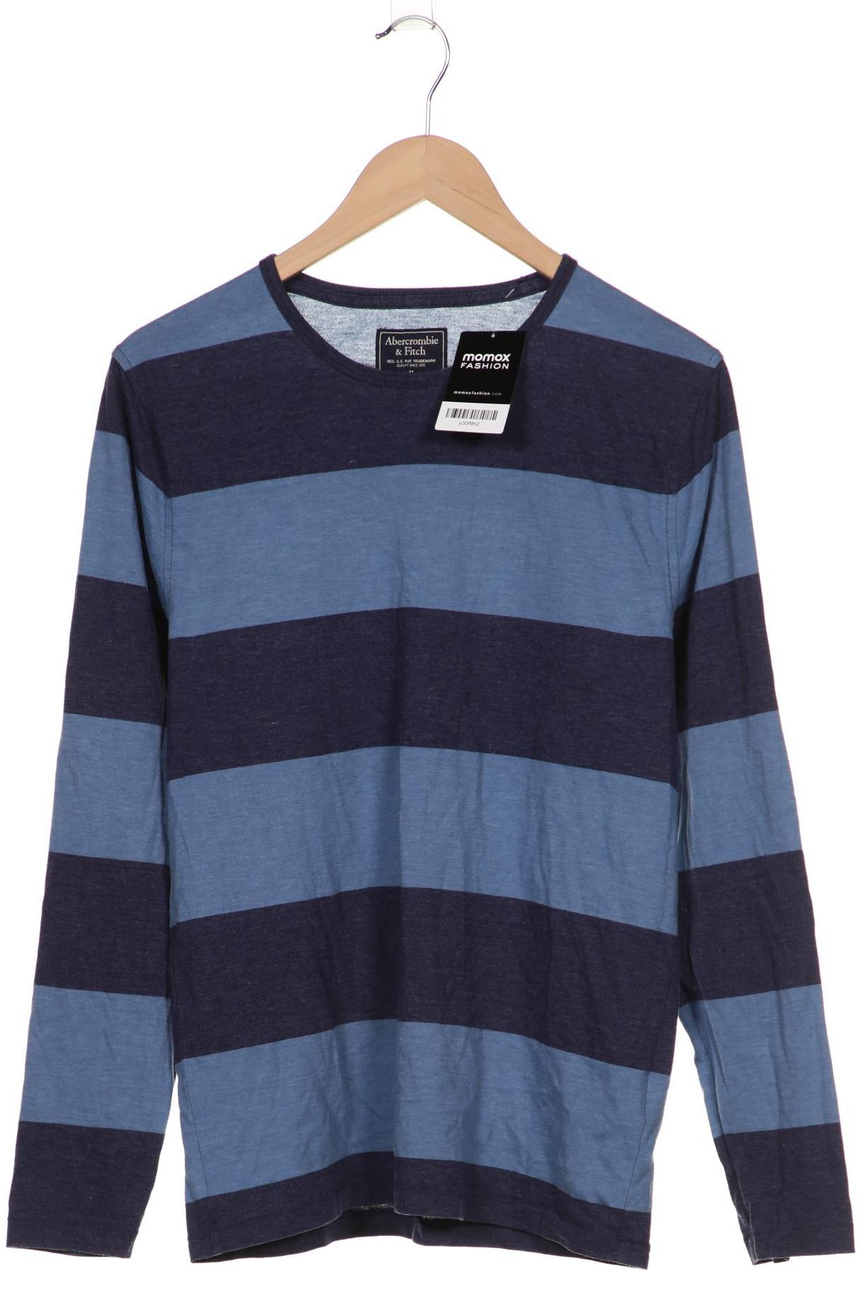 

Abercrombie & Fitch Herren Langarmshirt, marineblau, Gr. 48