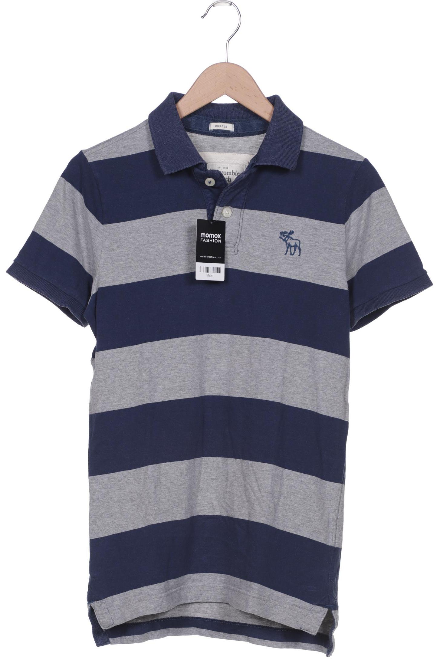

Abercrombie & Fitch Herren Poloshirt, grau