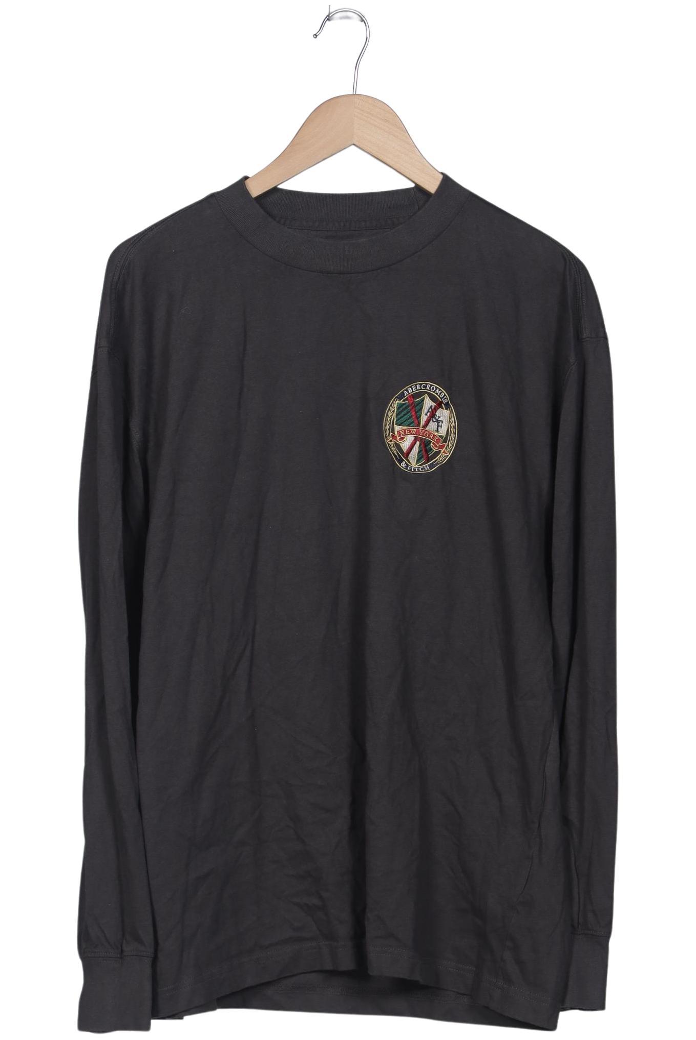 

Abercrombie & Fitch Herren Langarmshirt, grau, Gr. 52