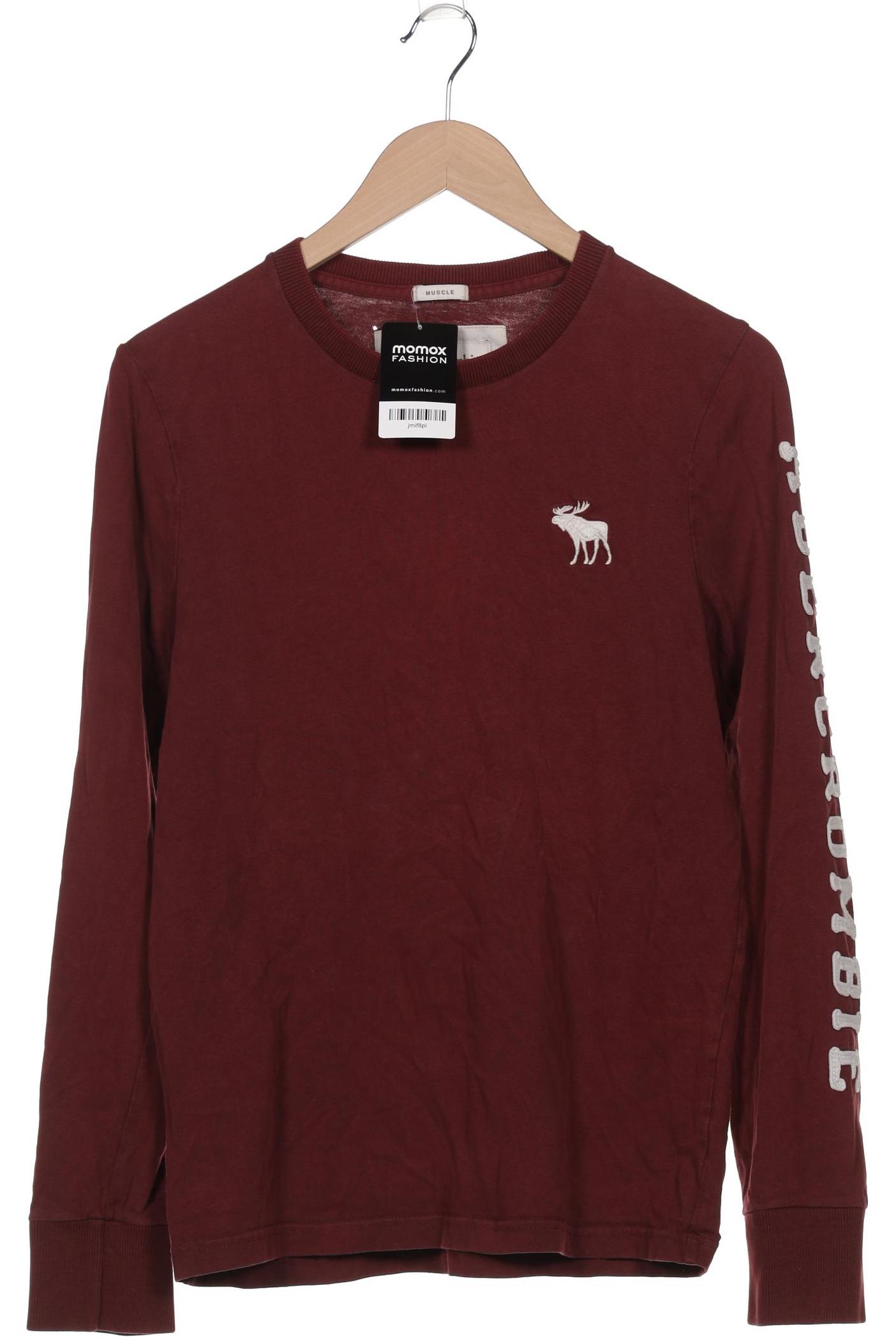 

Abercrombie & Fitch Herren Langarmshirt, bordeaux, Gr. 48