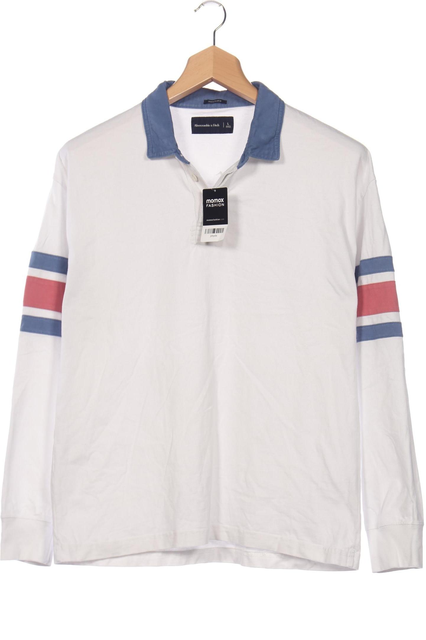 

Abercrombie & Fitch Herren Poloshirt, weiß, Gr. 52
