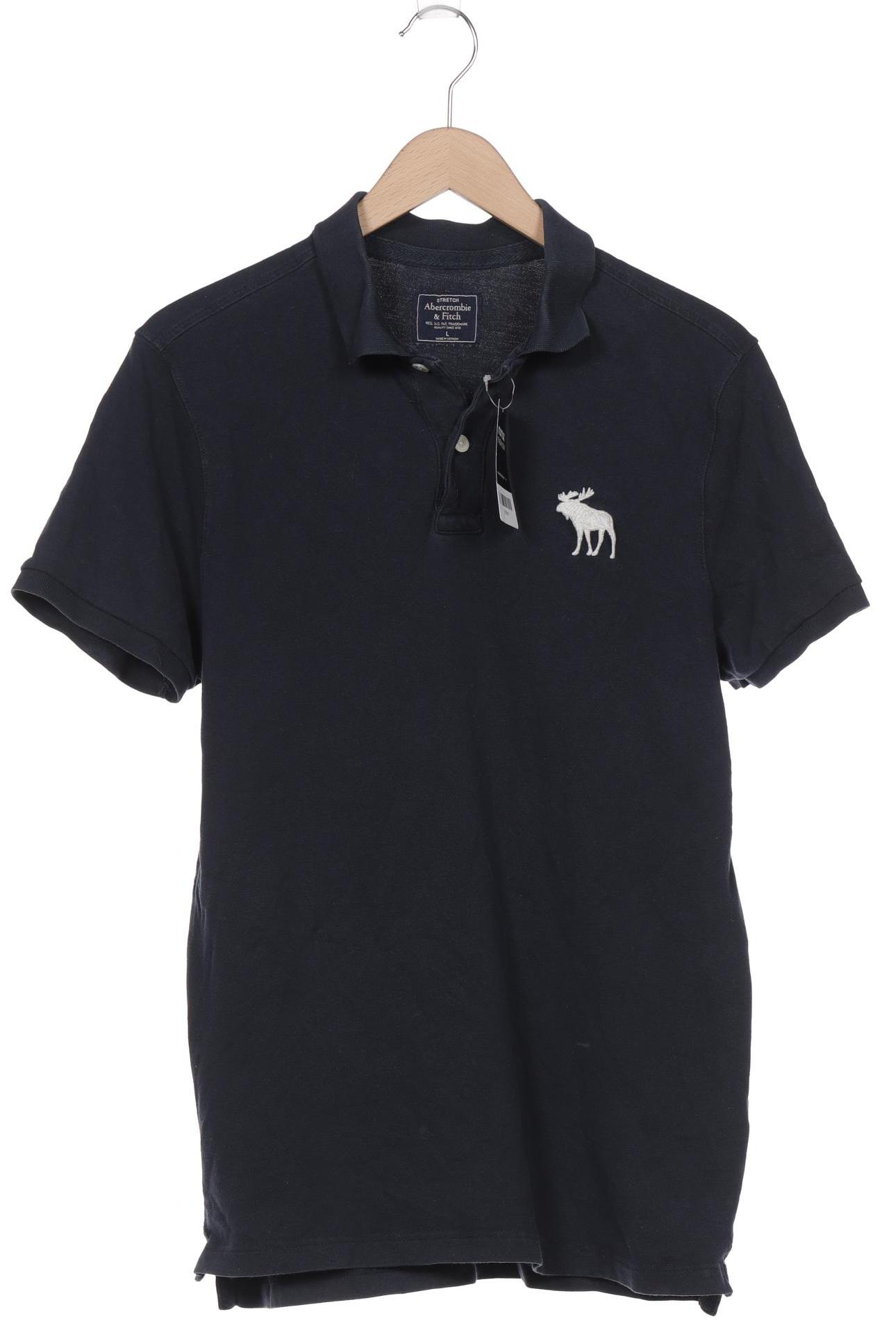 

Abercrombie & Fitch Herren Poloshirt, marineblau