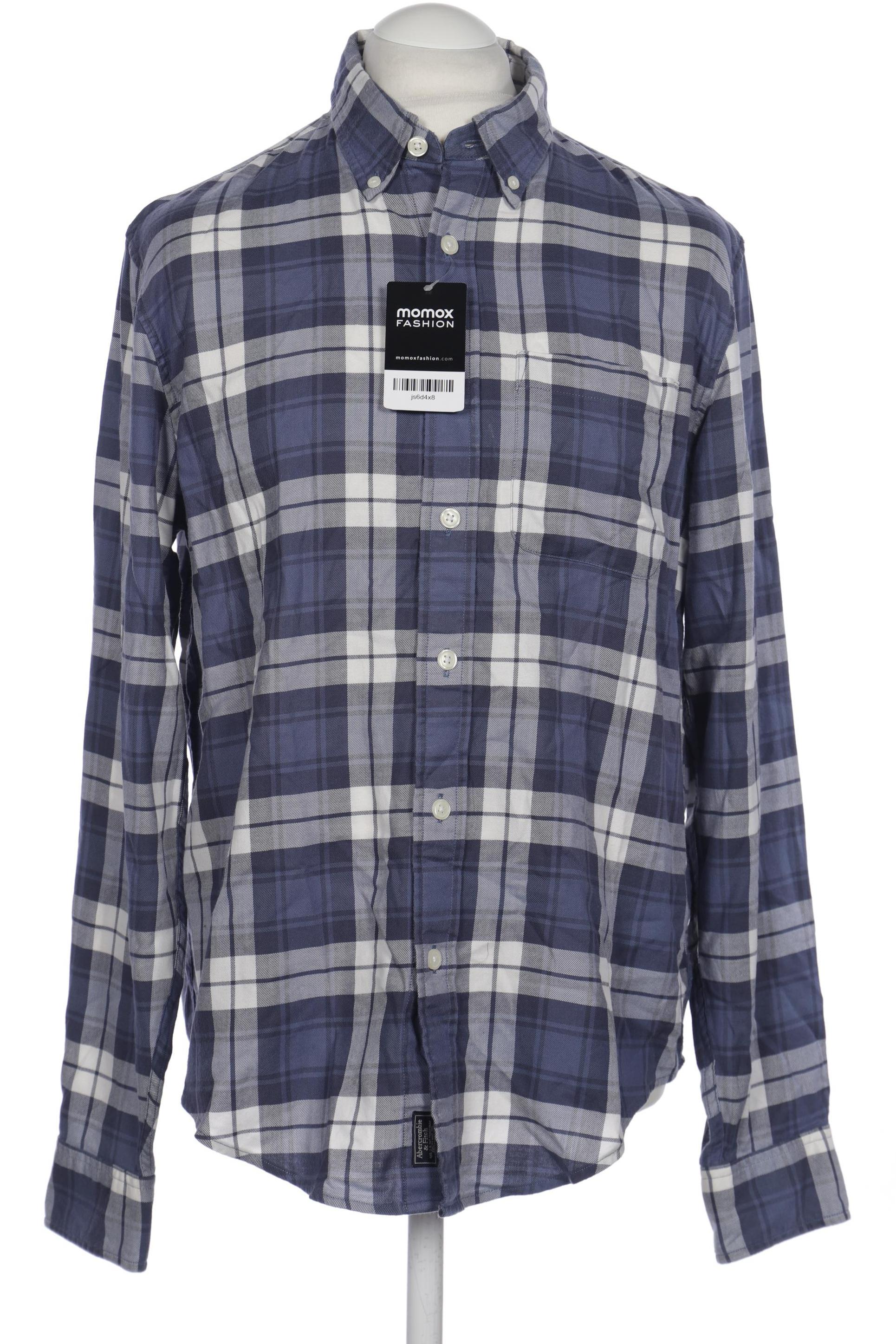 

Abercrombie & Fitch Herren Hemd, blau
