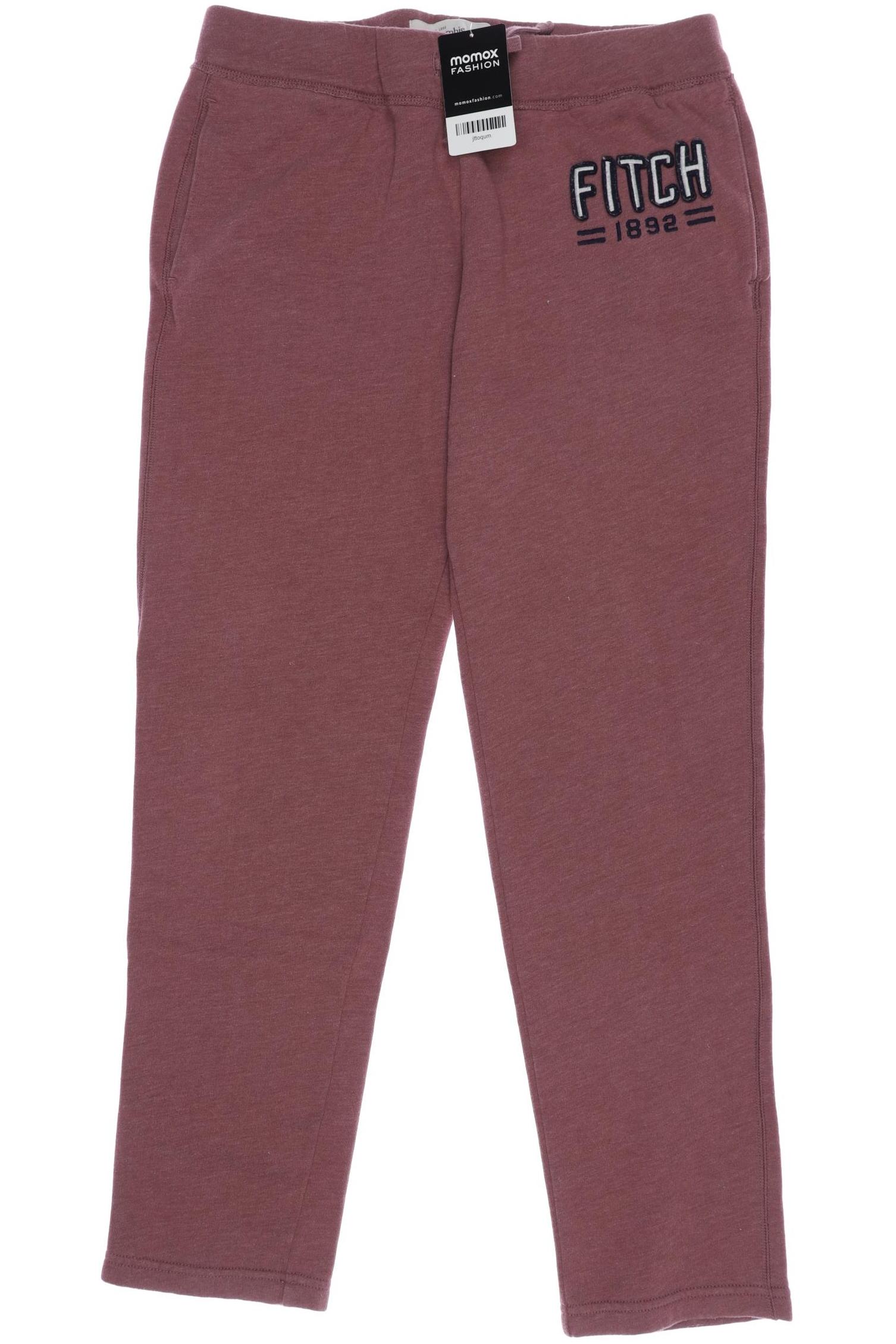 

Abercrombie & Fitch Herren Stoffhose, pink, Gr. 0