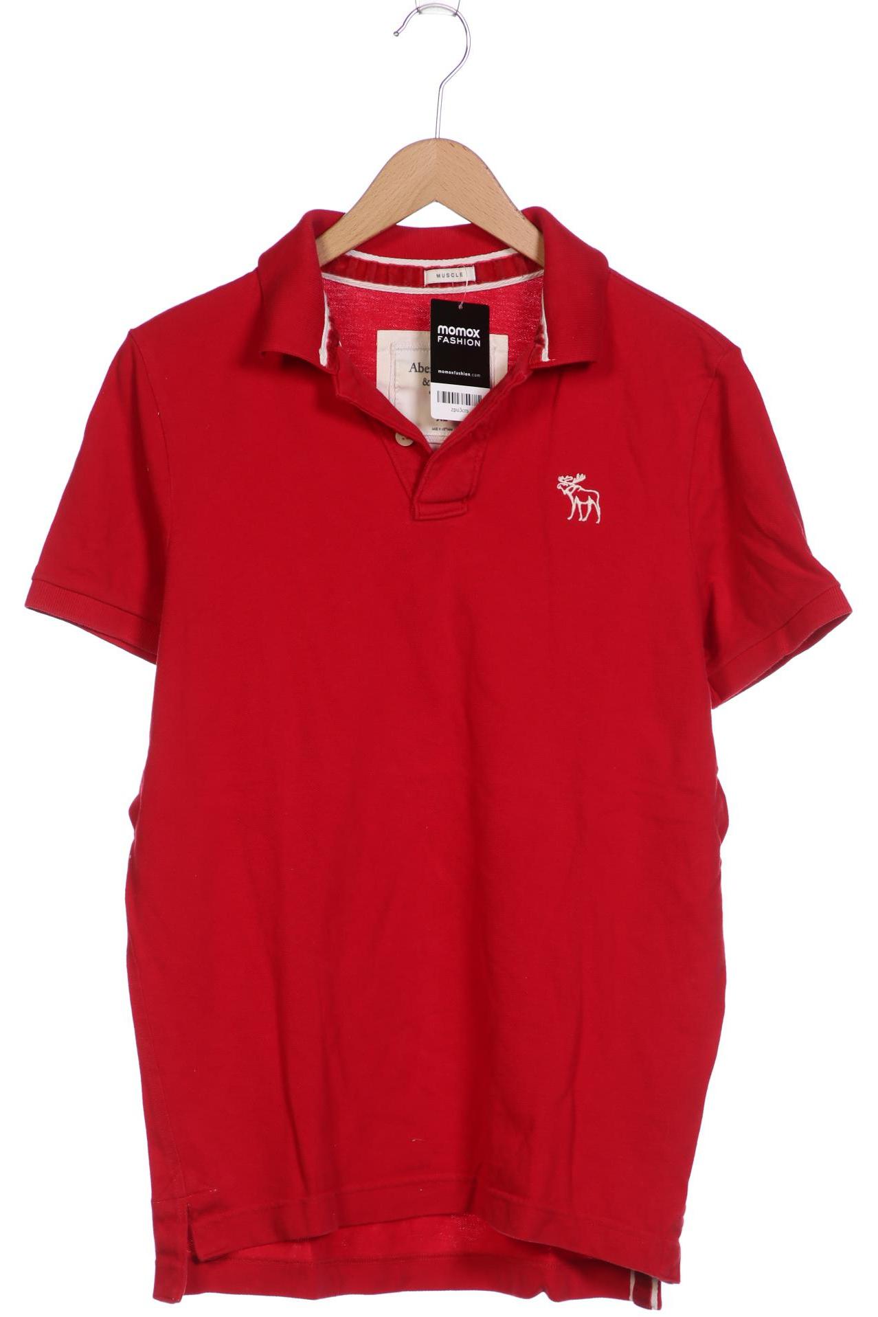 

Abercrombie & Fitch Herren Poloshirt, rot, Gr. 54