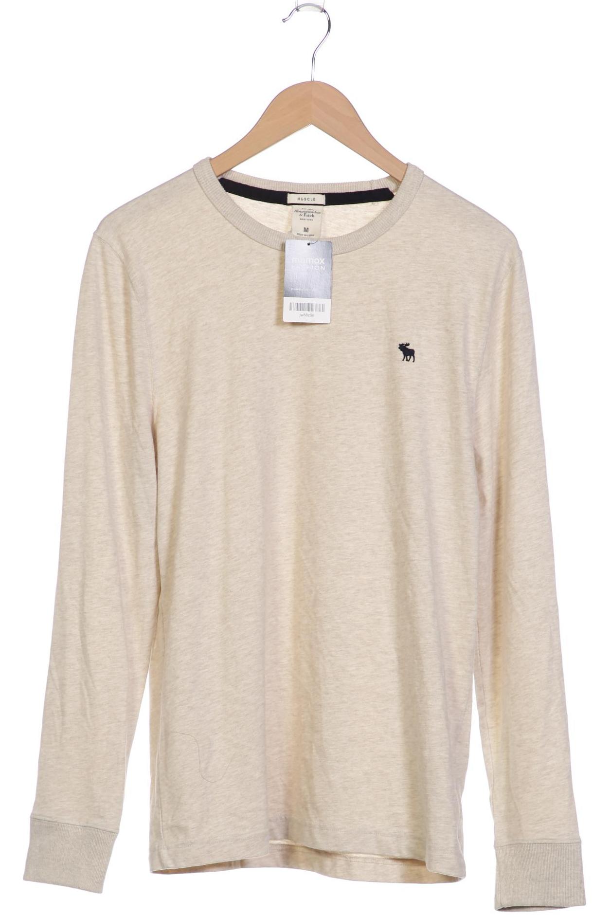 

Abercrombie & Fitch Herren Sweatshirt, cremeweiß, Gr. 48