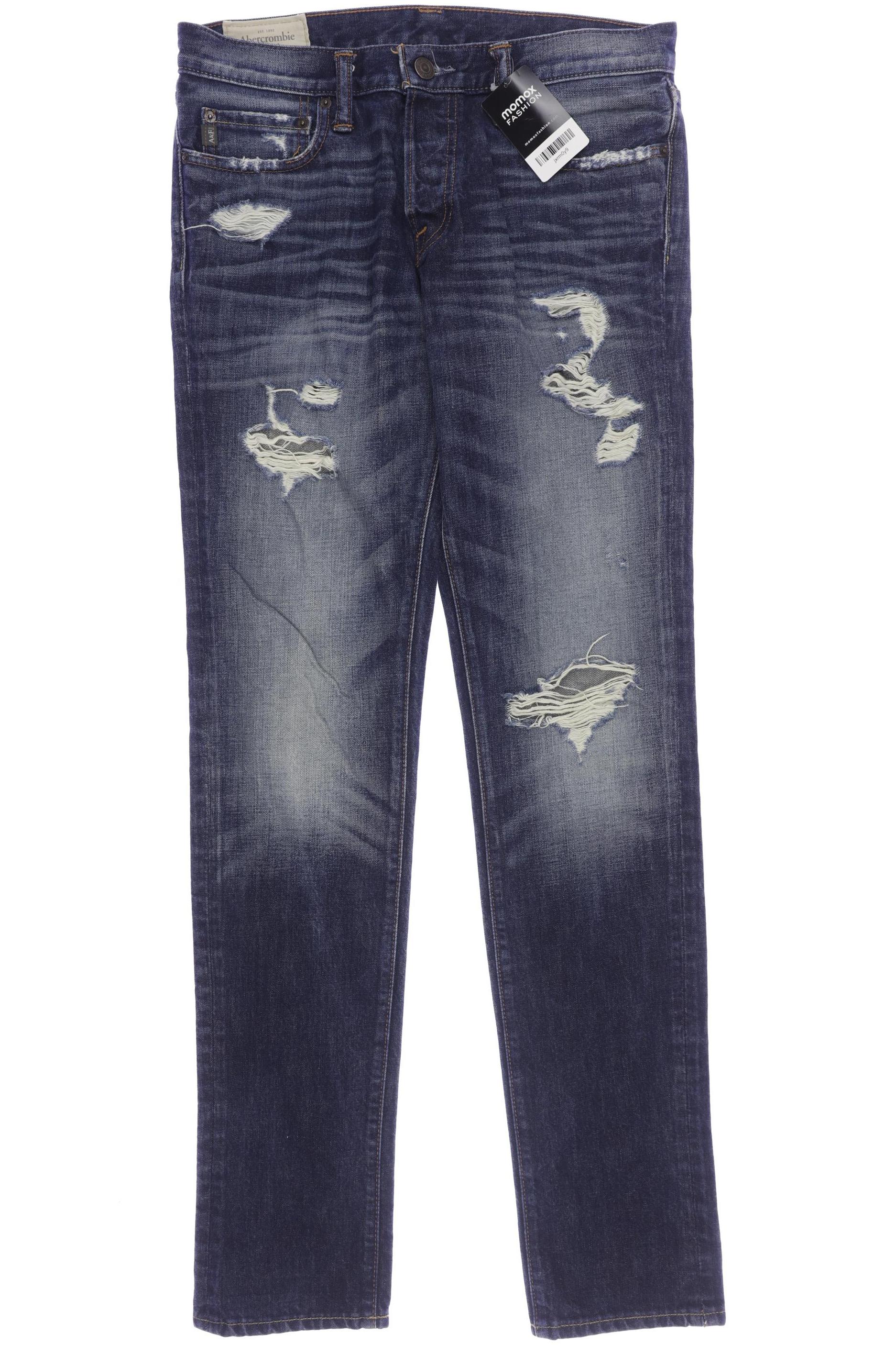 

Abercrombie & Fitch Herren Jeans, marineblau, Gr. 32