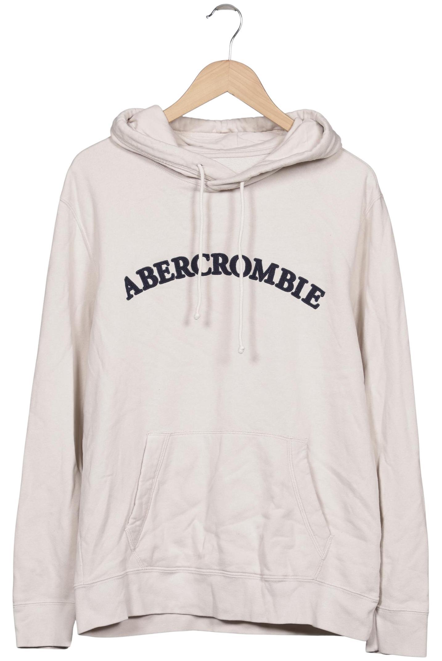 

Abercrombie & Fitch Herren Kapuzenpullover, beige, Gr. 48