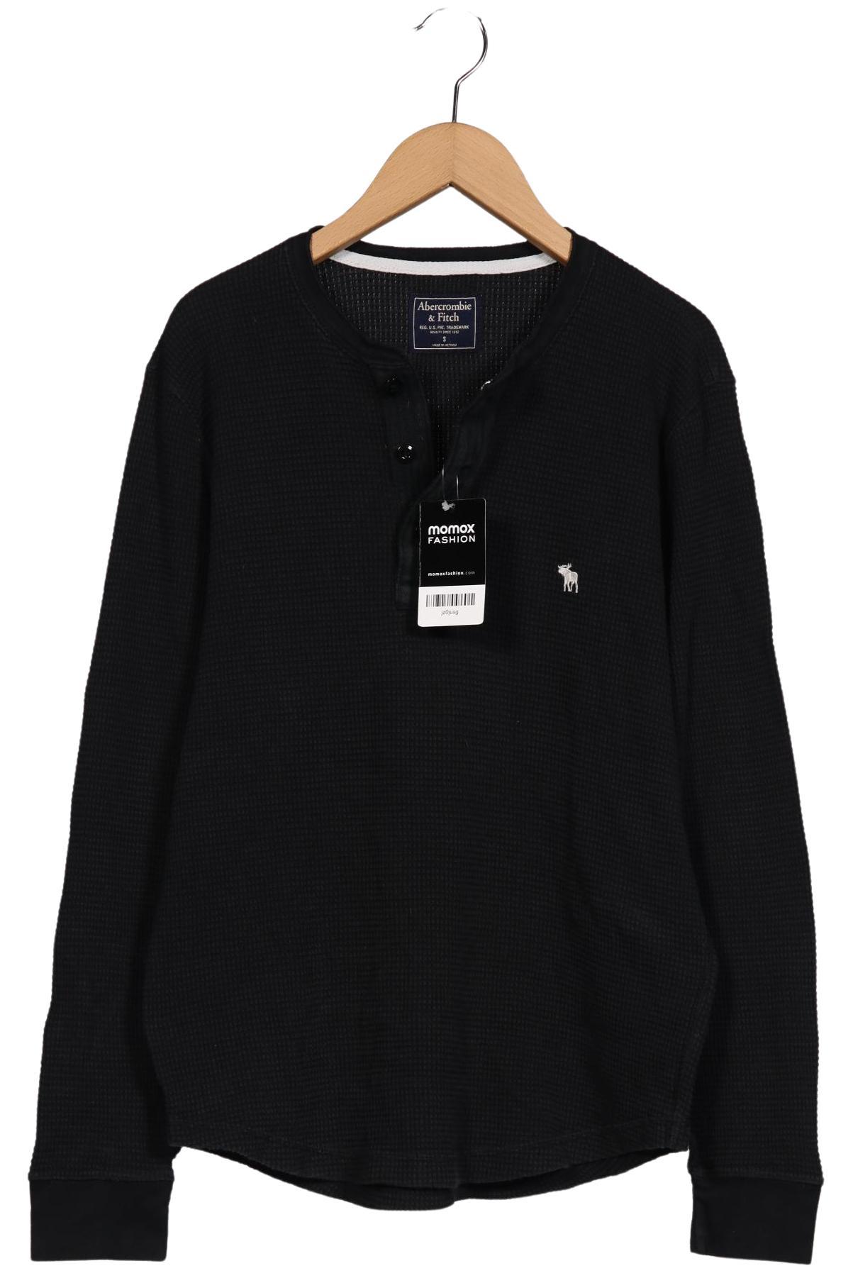

Abercrombie & Fitch Herren Langarmshirt, schwarz, Gr. 46
