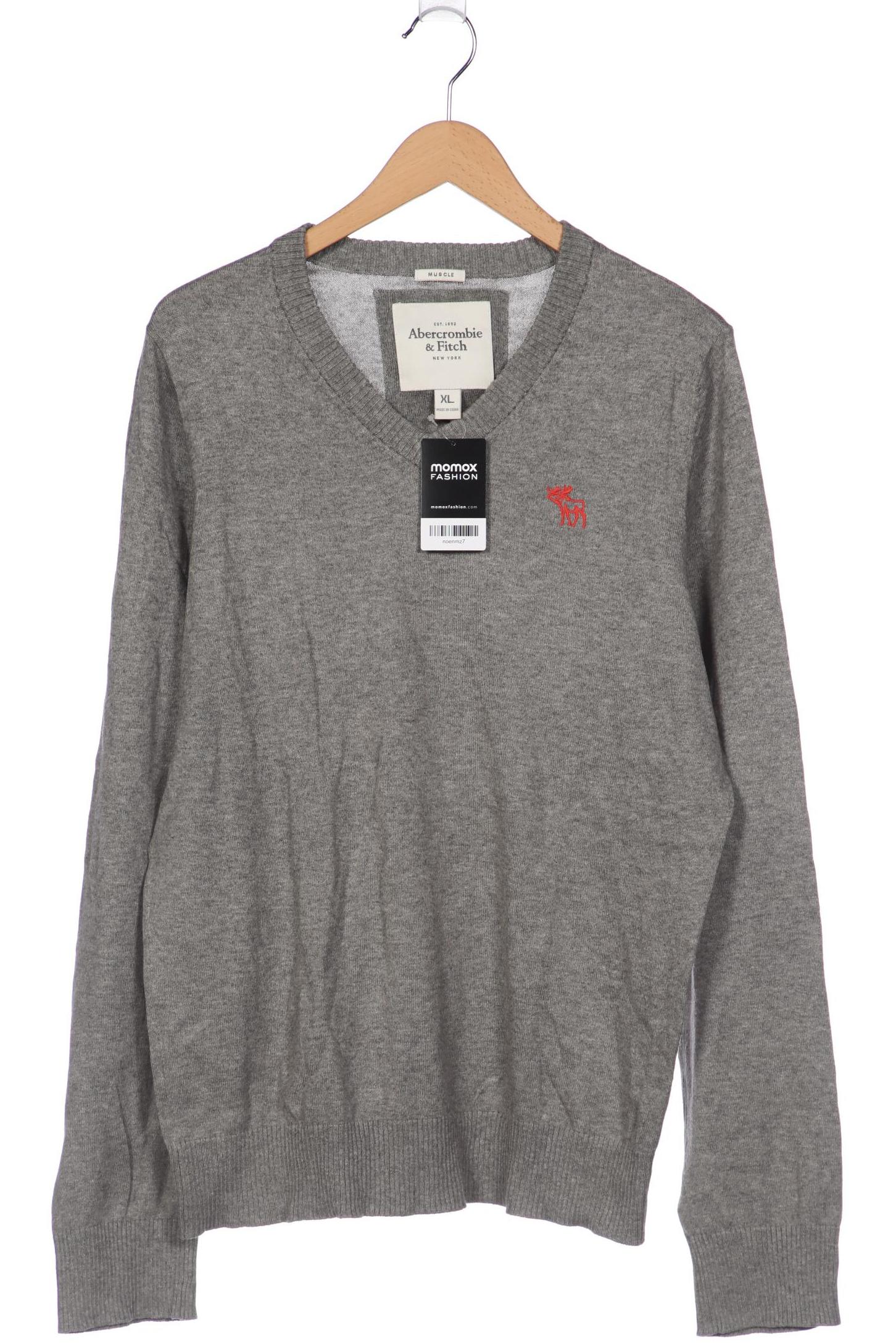 

Abercrombie & Fitch Herren Pullover, grau