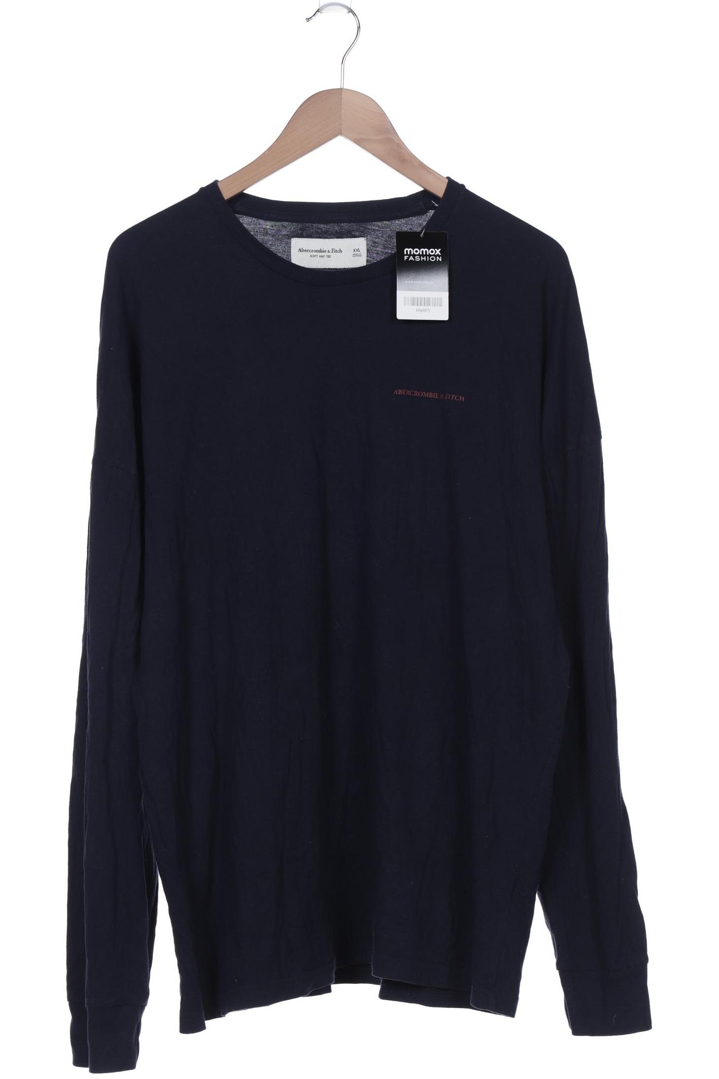 

Abercrombie & Fitch Herren Langarmshirt, marineblau, Gr. 56
