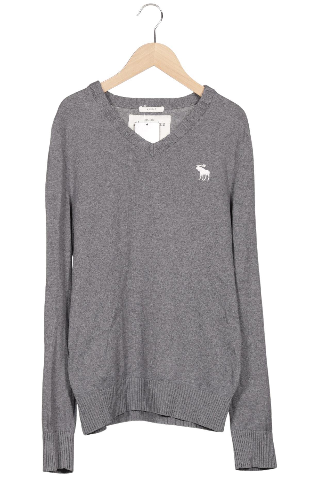 

Abercrombie & Fitch Herren Pullover, grau, Gr. 48
