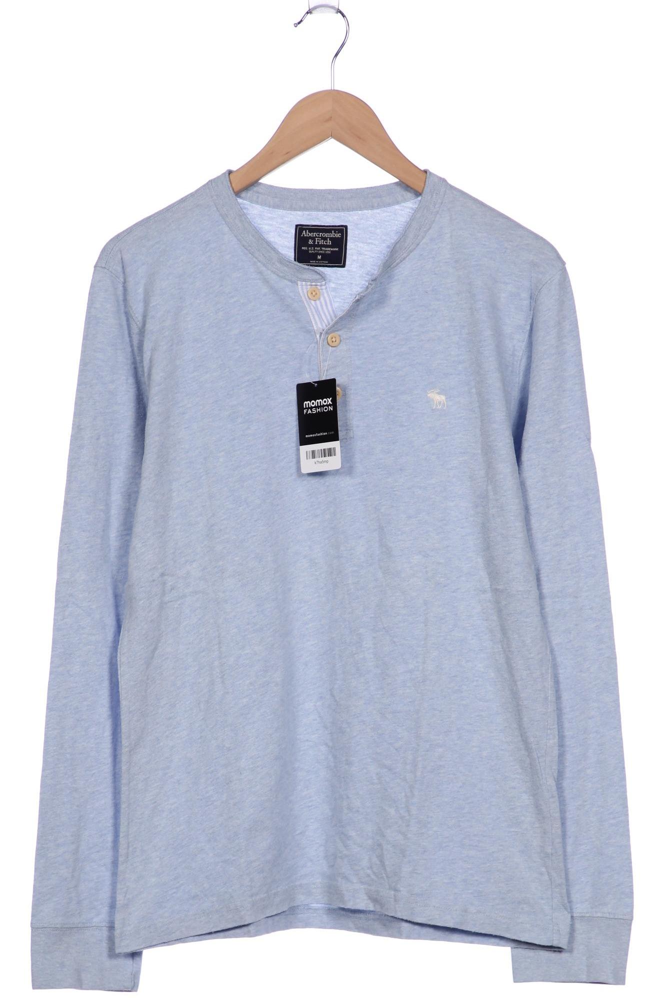

Abercrombie & Fitch Herren Langarmshirt, hellblau, Gr. 48