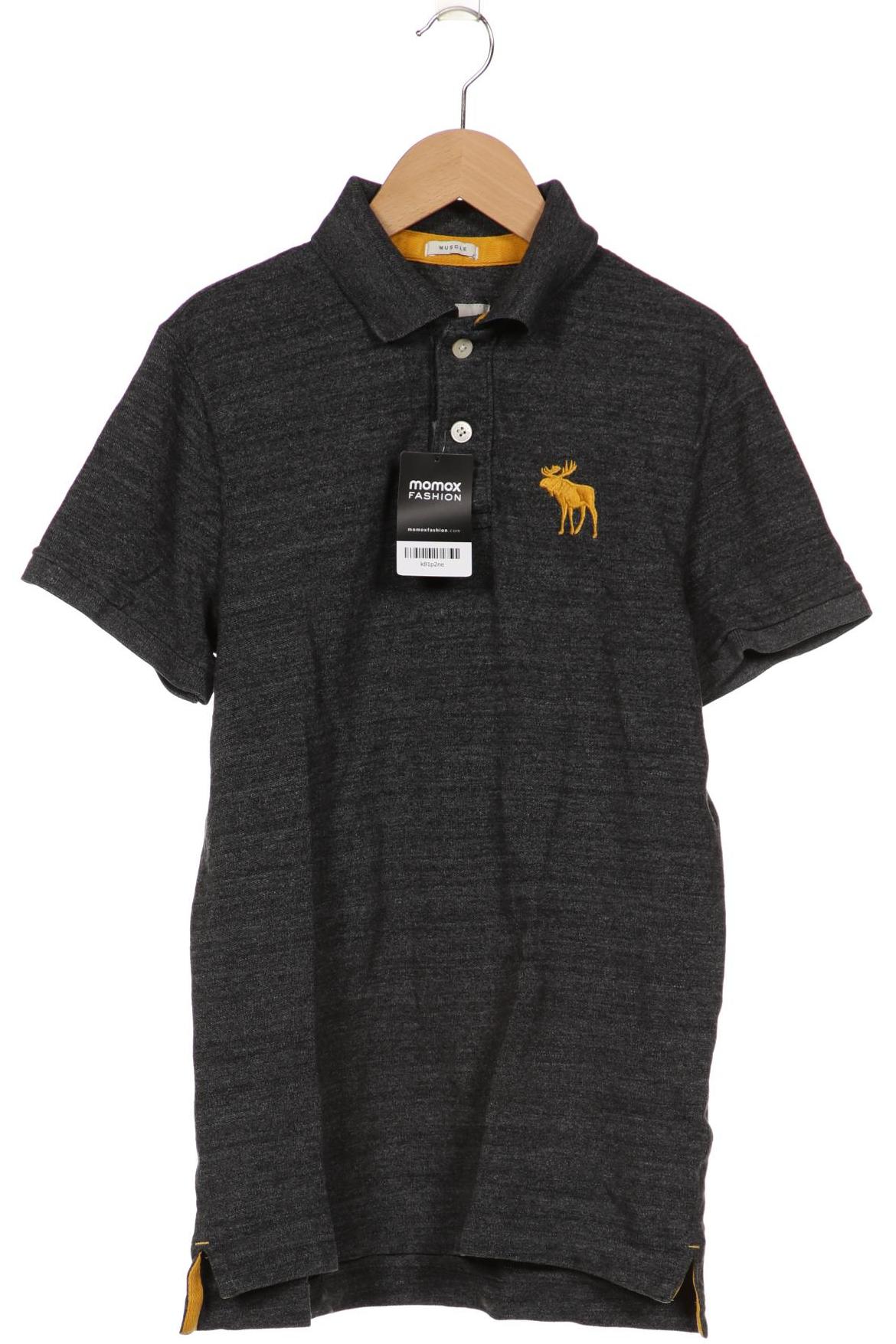 

Abercrombie & Fitch Herren Poloshirt, grau, Gr. 48