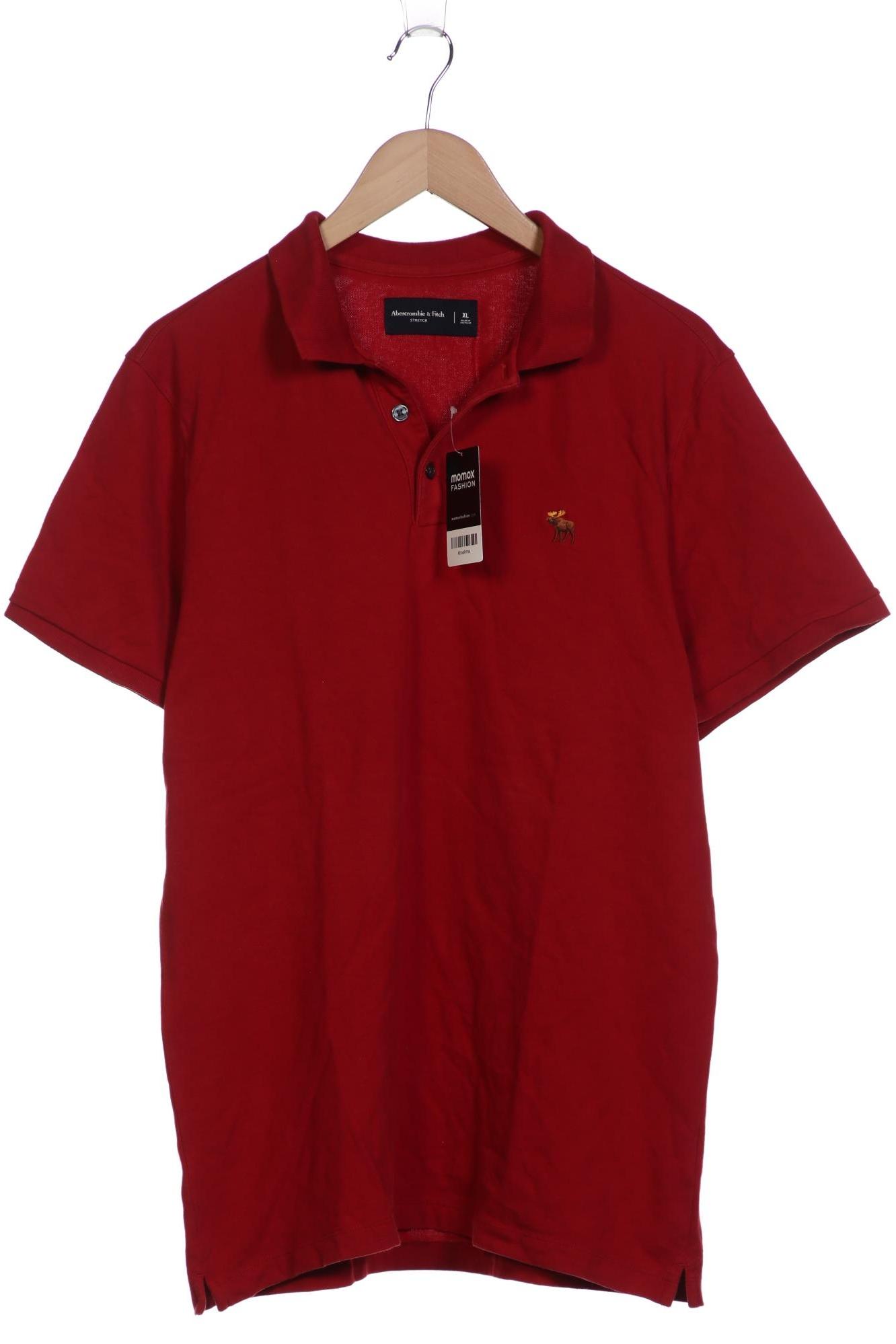 

Abercrombie & Fitch Herren Poloshirt, rot, Gr. 54