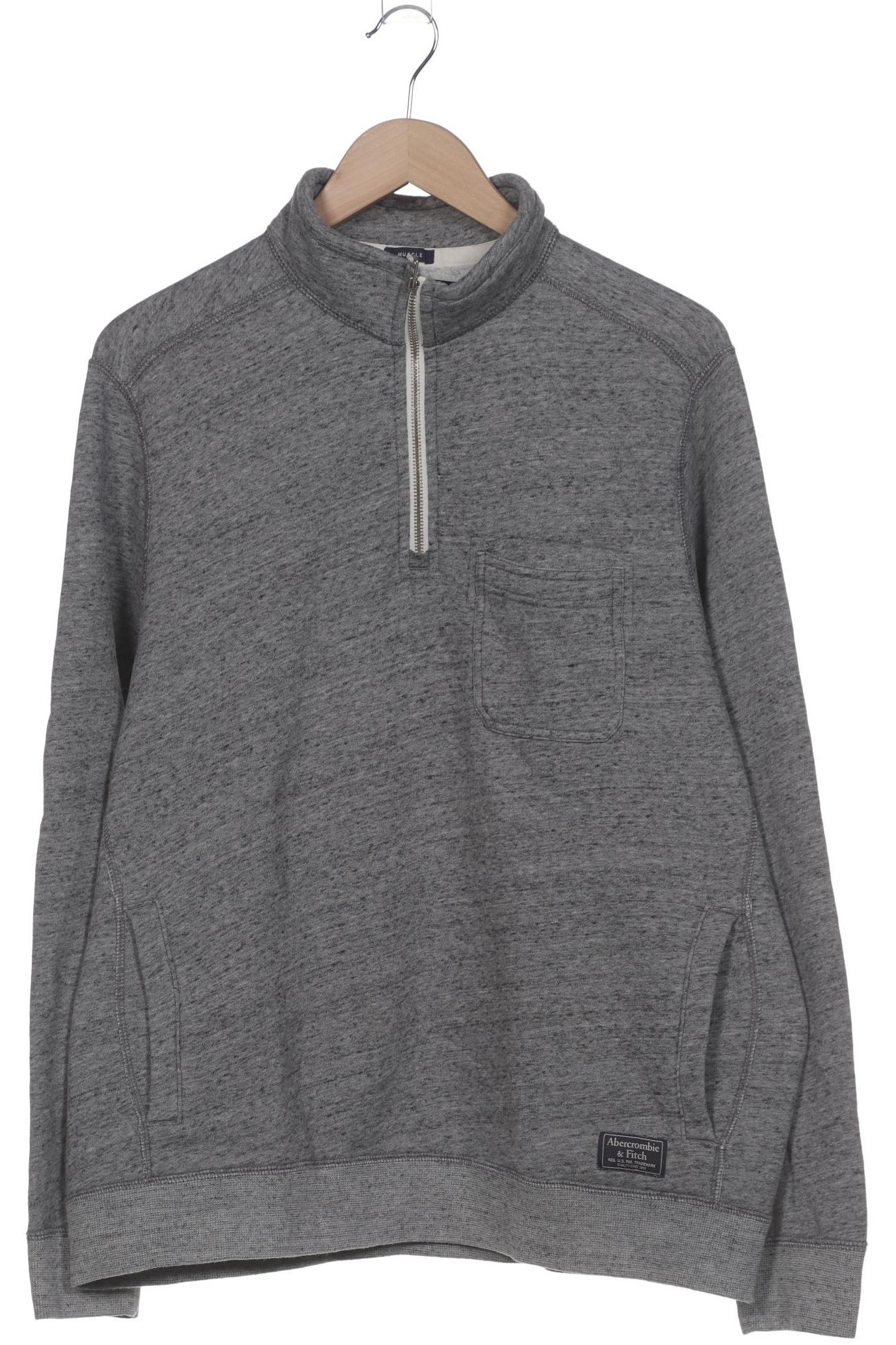 

Abercrombie & Fitch Herren Sweatshirt, grau, Gr. 56