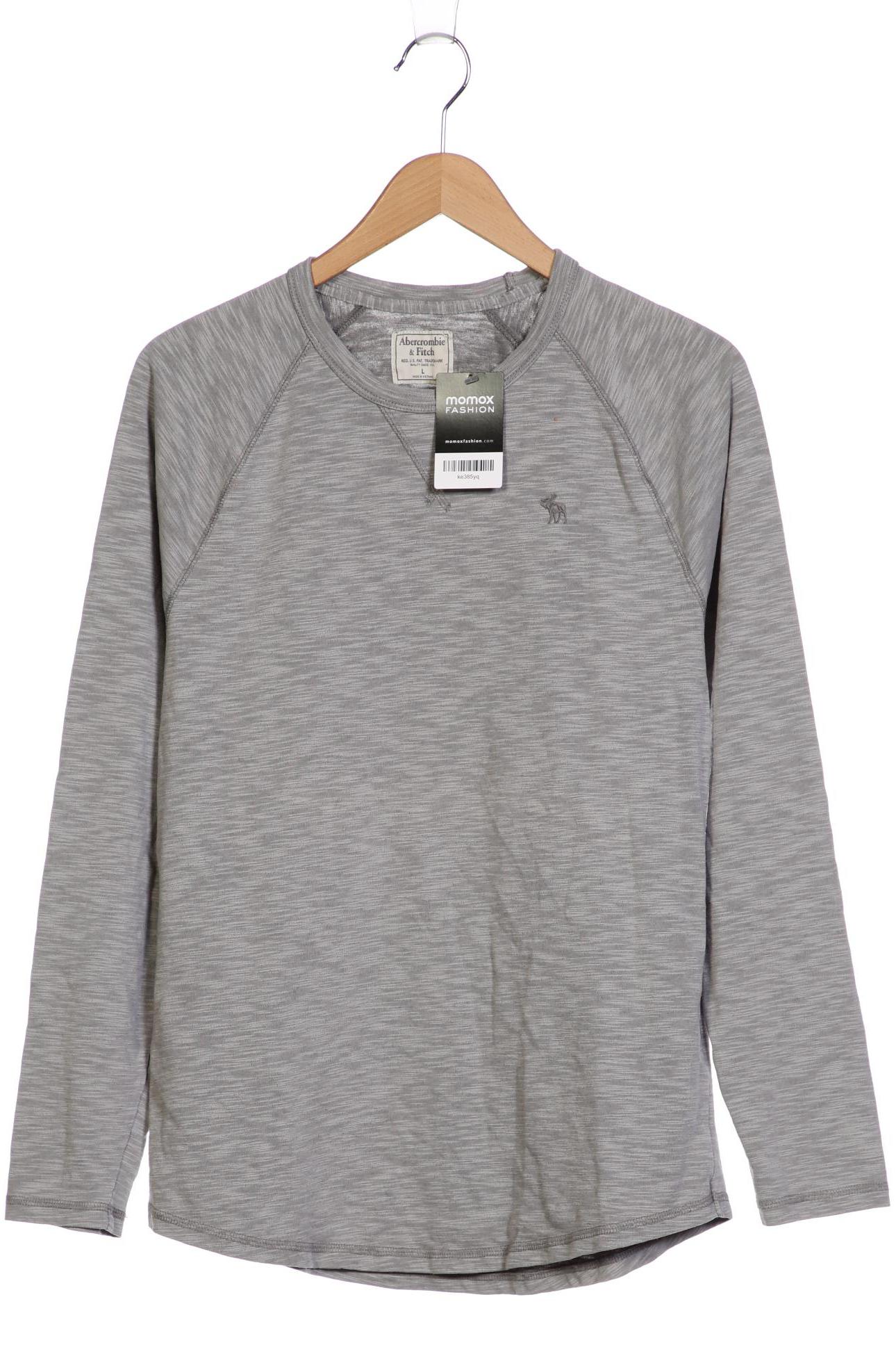 

Abercrombie & Fitch Herren Langarmshirt, grau, Gr. 52