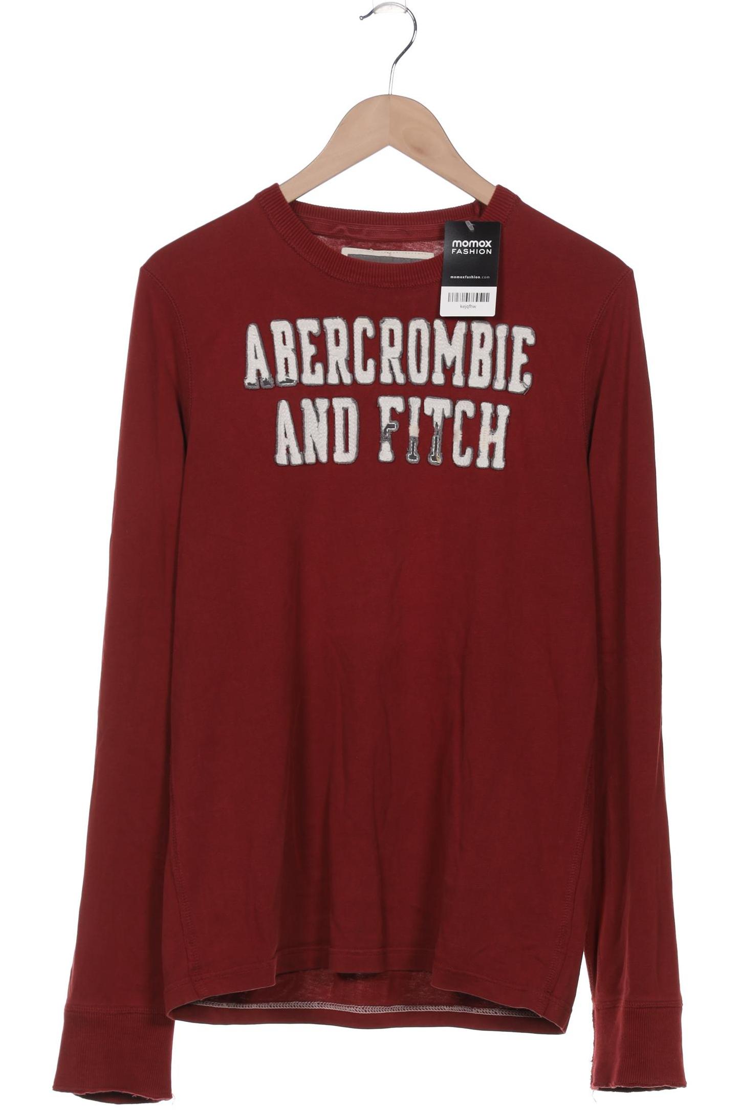 

Abercrombie & Fitch Herren Langarmshirt, rot, Gr. 48