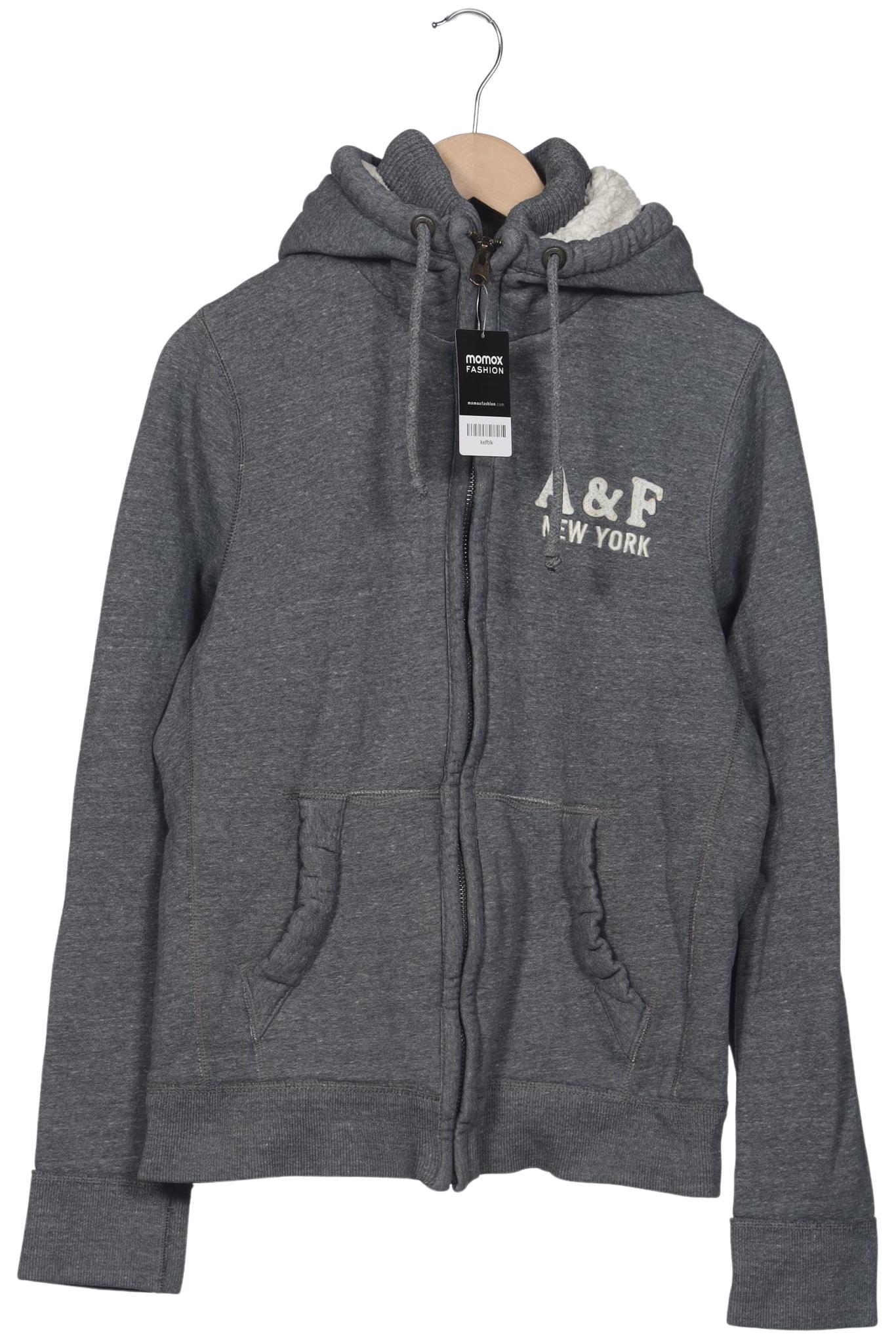 

Abercrombie & Fitch Herren Kapuzenpullover, grau, Gr. 52