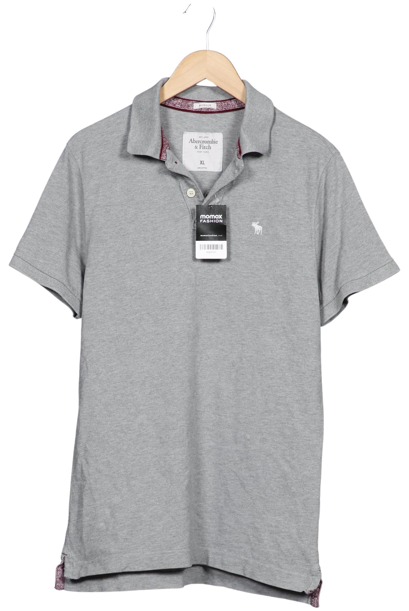 

Abercrombie & Fitch Herren Poloshirt, grau, Gr. 54