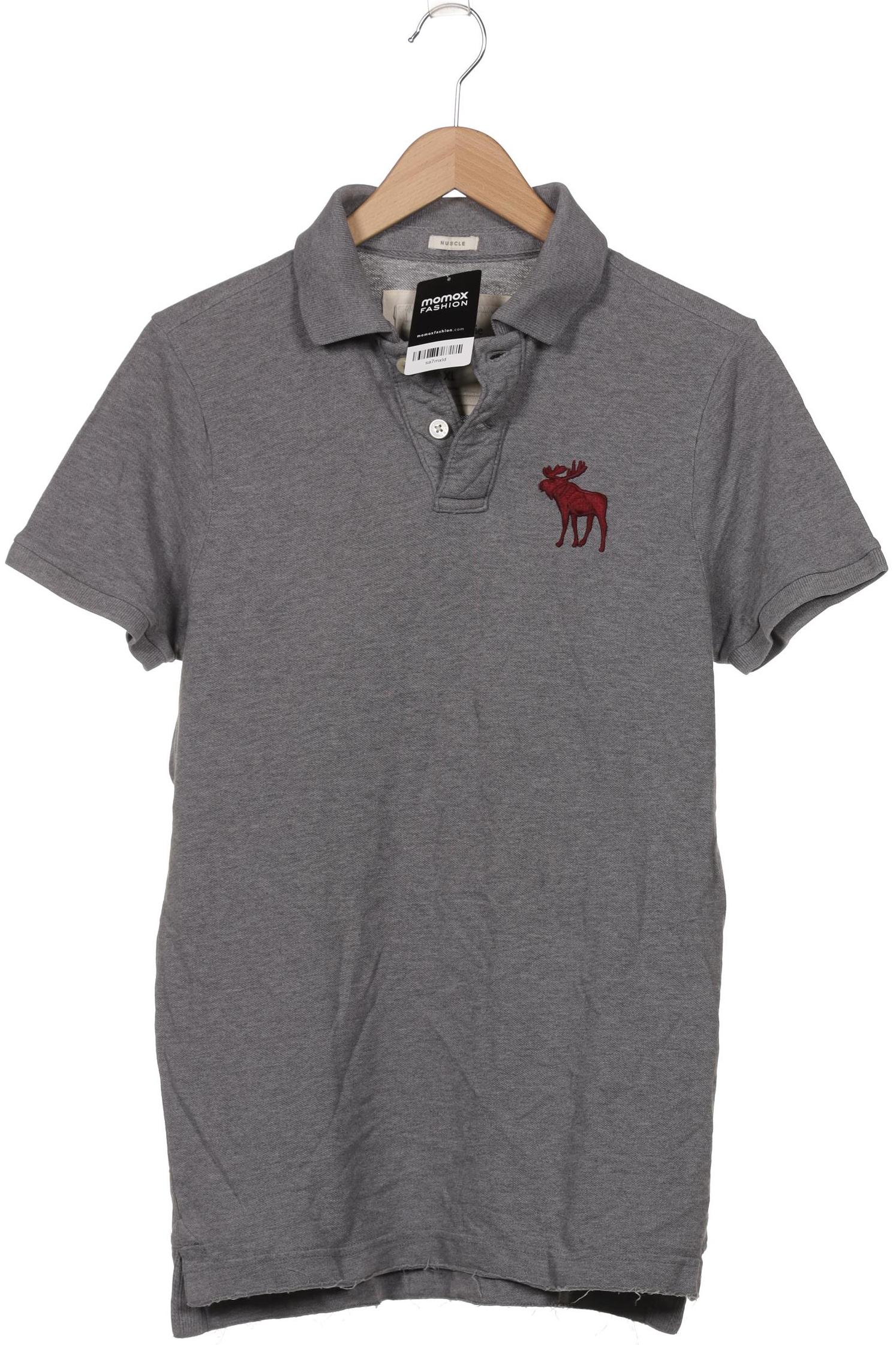 

Abercrombie & Fitch Herren Poloshirt, grau, Gr. 54