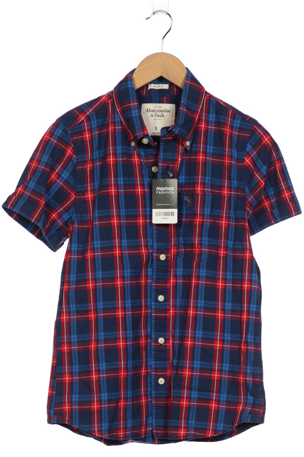 

Abercrombie & Fitch Herren Hemd, marineblau, Gr. 46