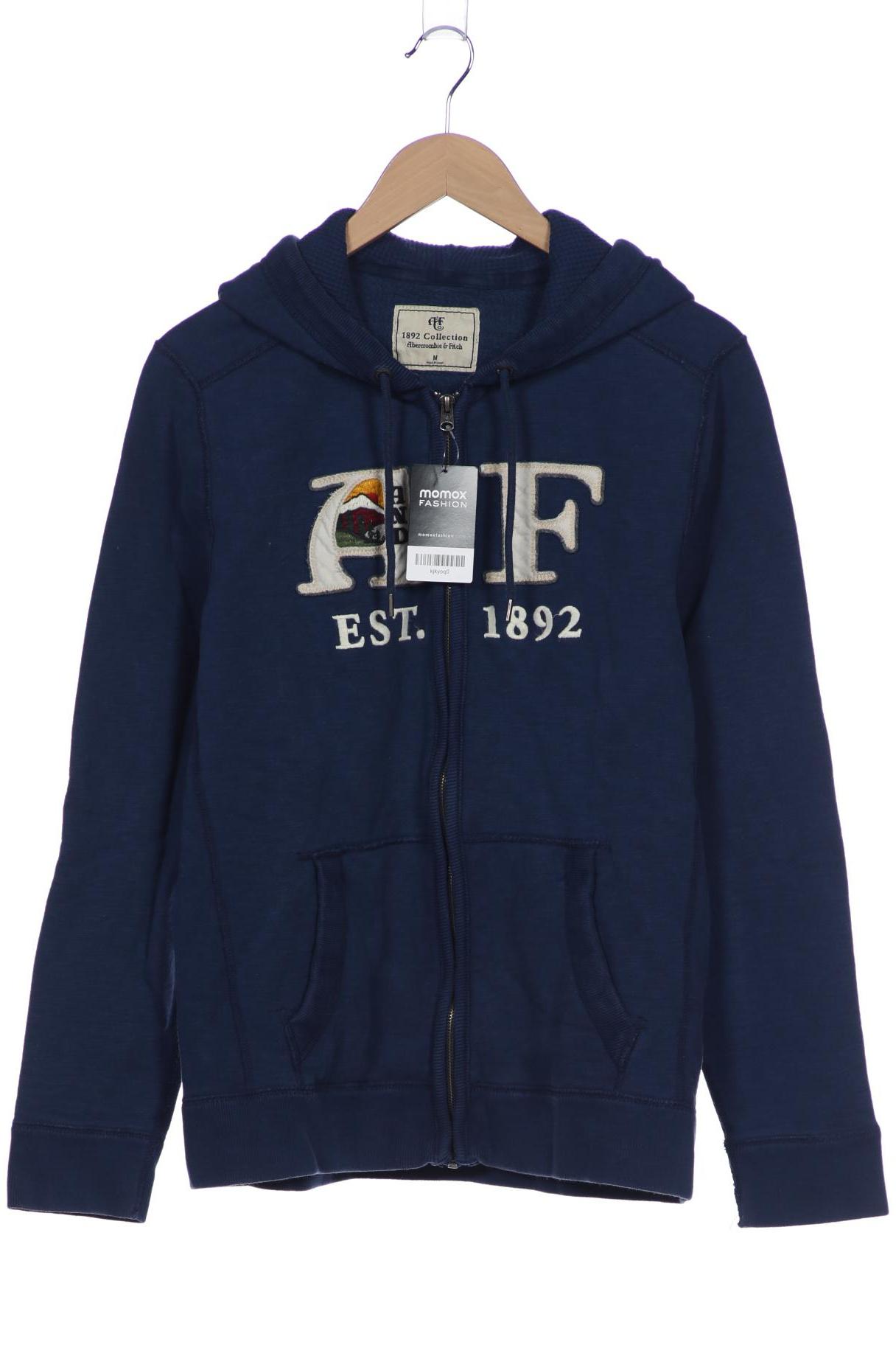 

Abercrombie & Fitch Herren Kapuzenpullover, marineblau, Gr. 48