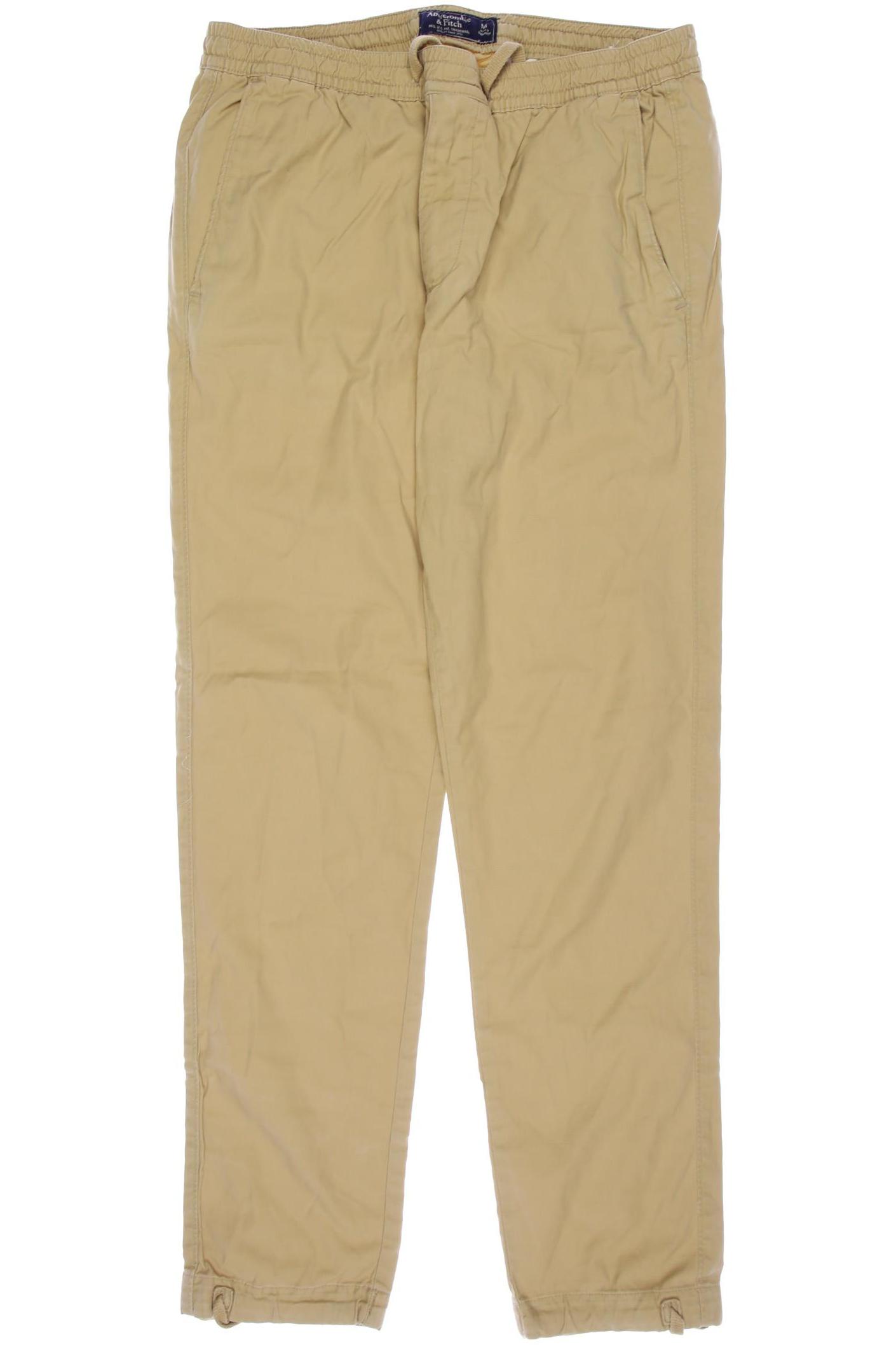 

Abercrombie & Fitch Herren Stoffhose, beige, Gr. 0