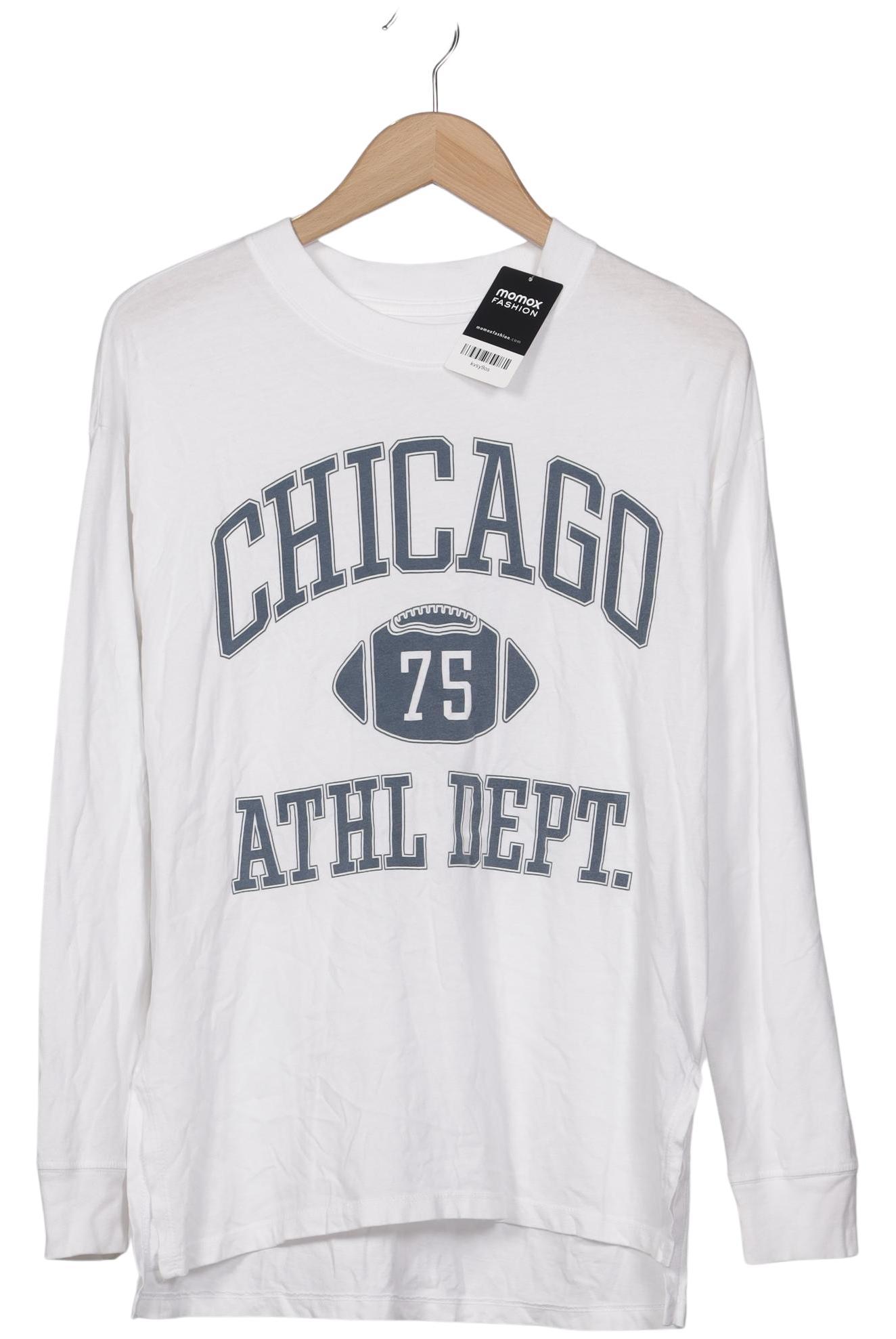 

Abercrombie & Fitch Herren Langarmshirt, weiß, Gr. 46