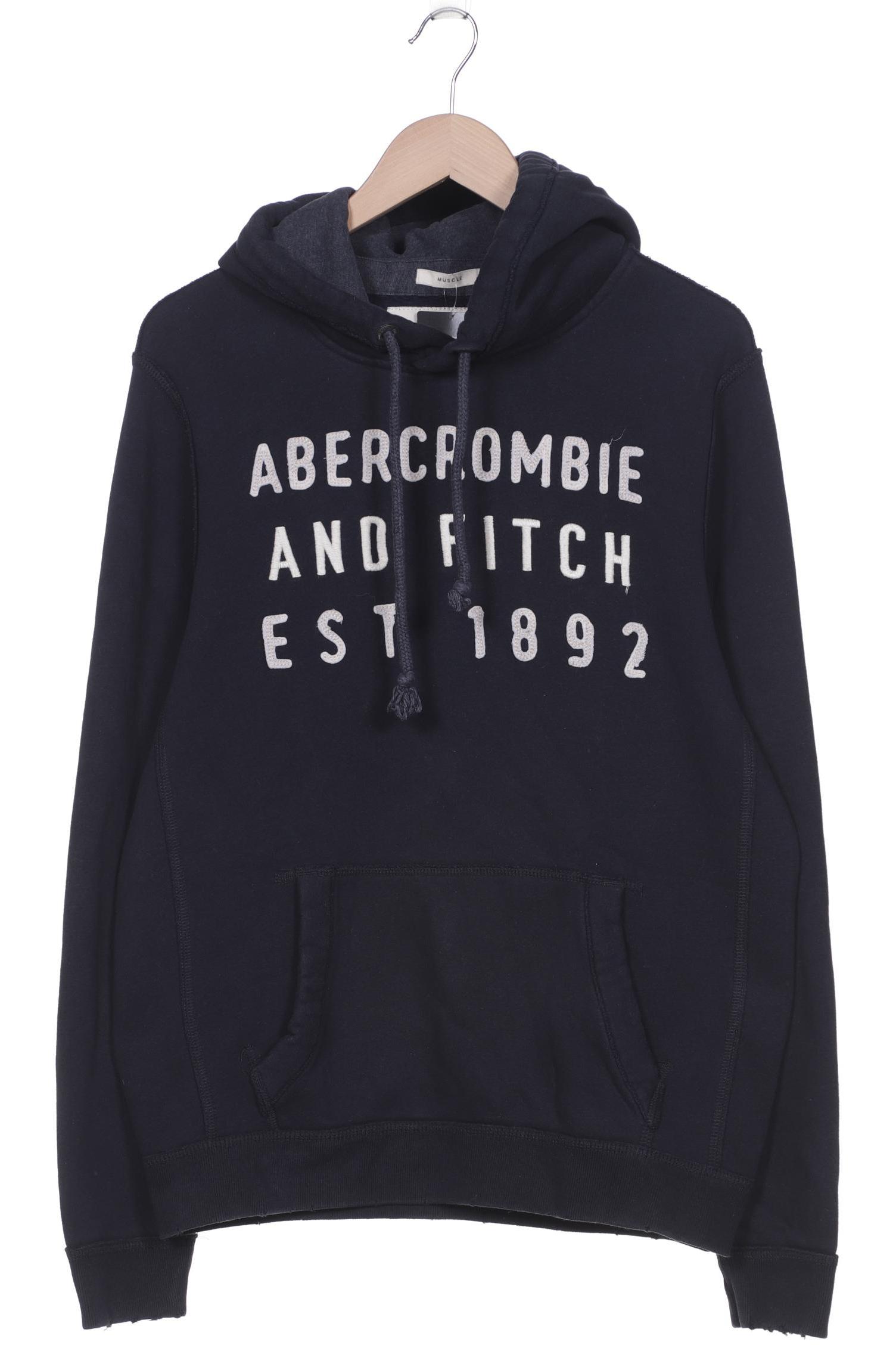 

Abercrombie & Fitch Herren Kapuzenpullover, marineblau