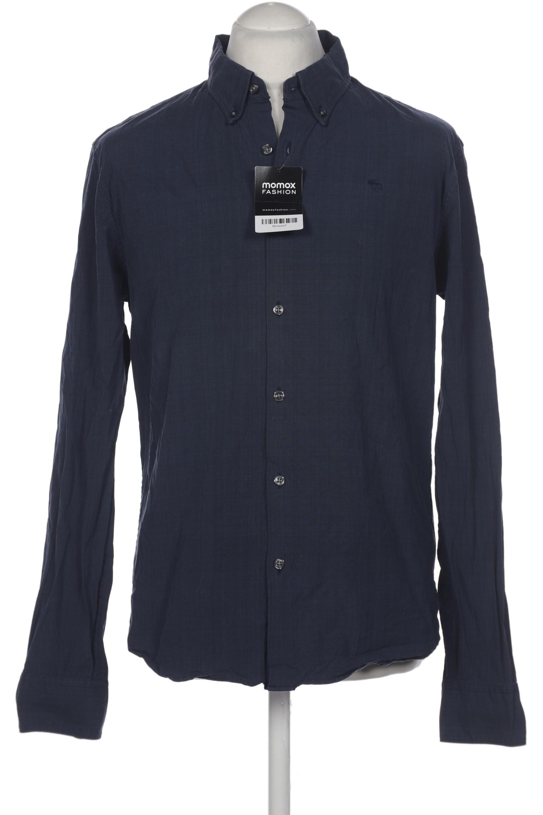 

Abercrombie & Fitch Herren Hemd, marineblau, Gr. 52