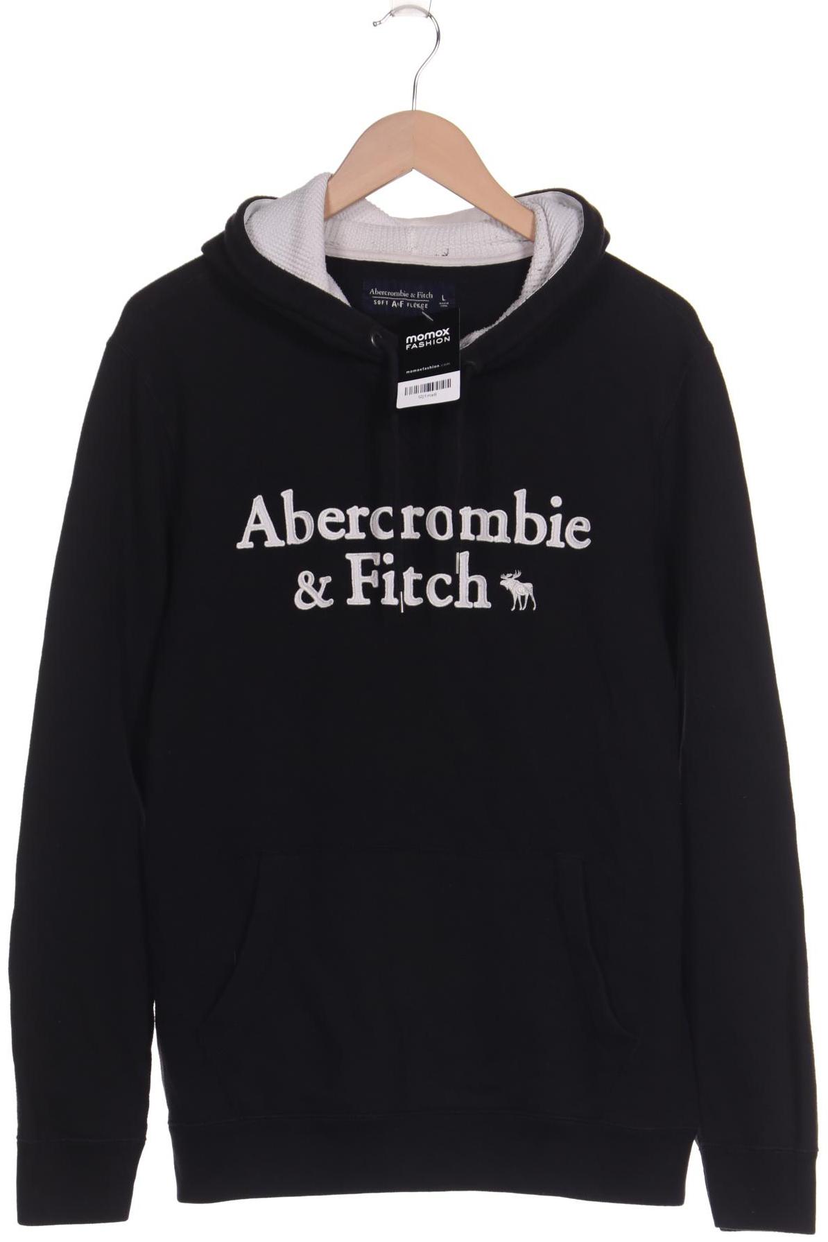 

Abercrombie & Fitch Herren Kapuzenpullover, schwarz, Gr. 52