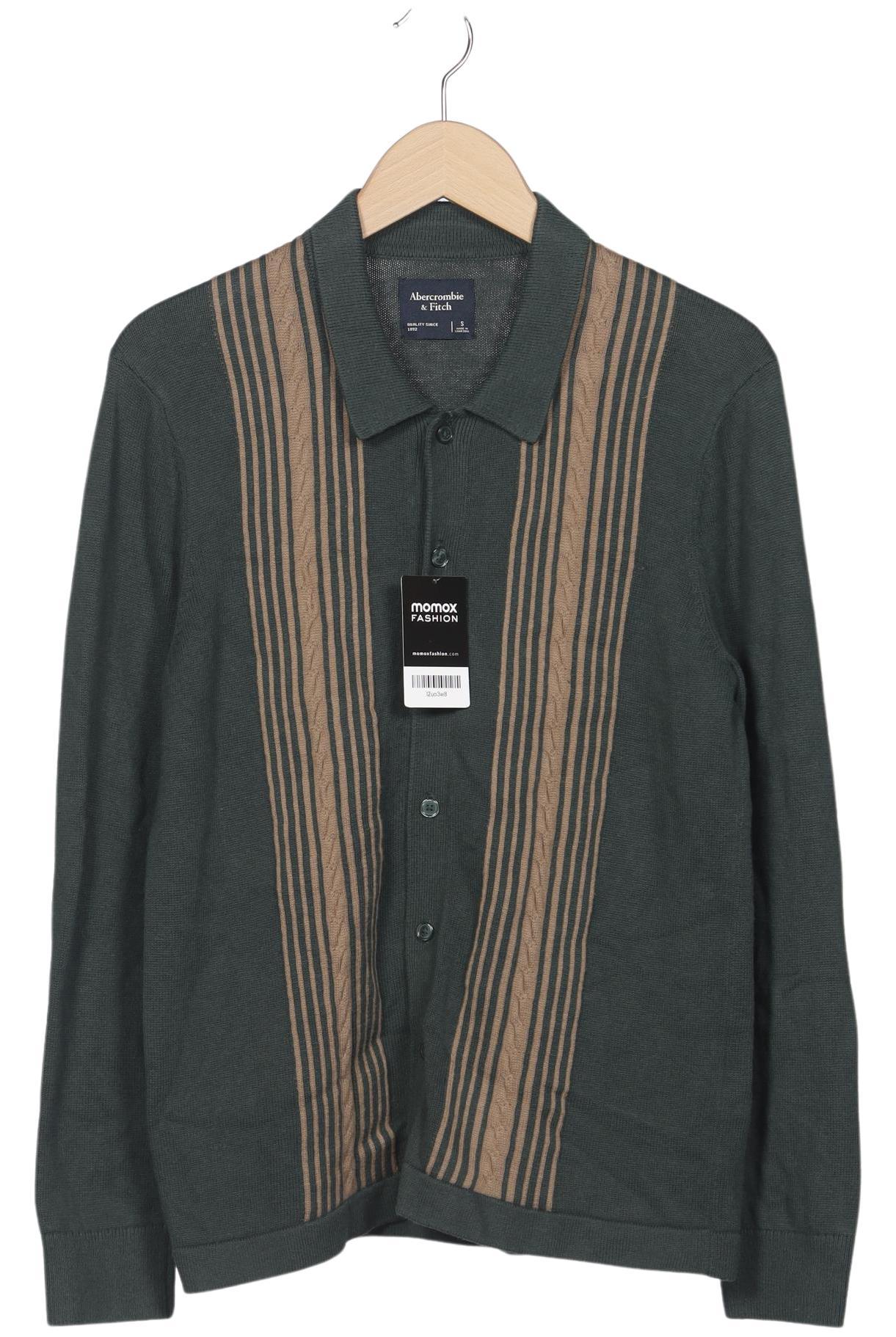 

Abercrombie & Fitch Herren Strickjacke, grün, Gr. 46