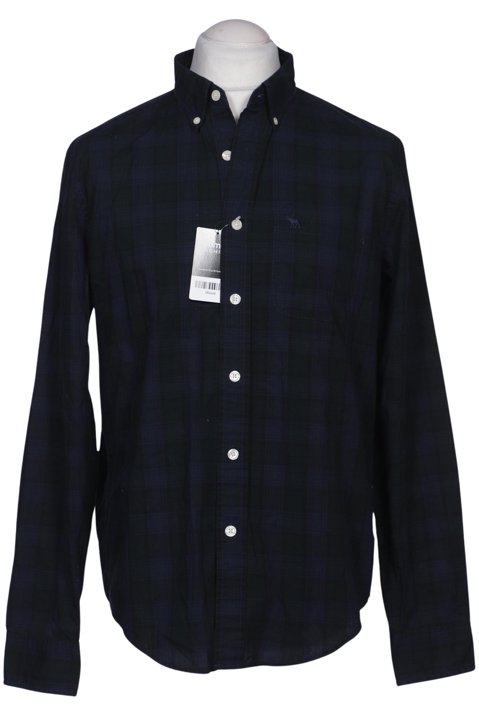 

Abercrombie & Fitch Herren Hemd, marineblau, Gr. 52