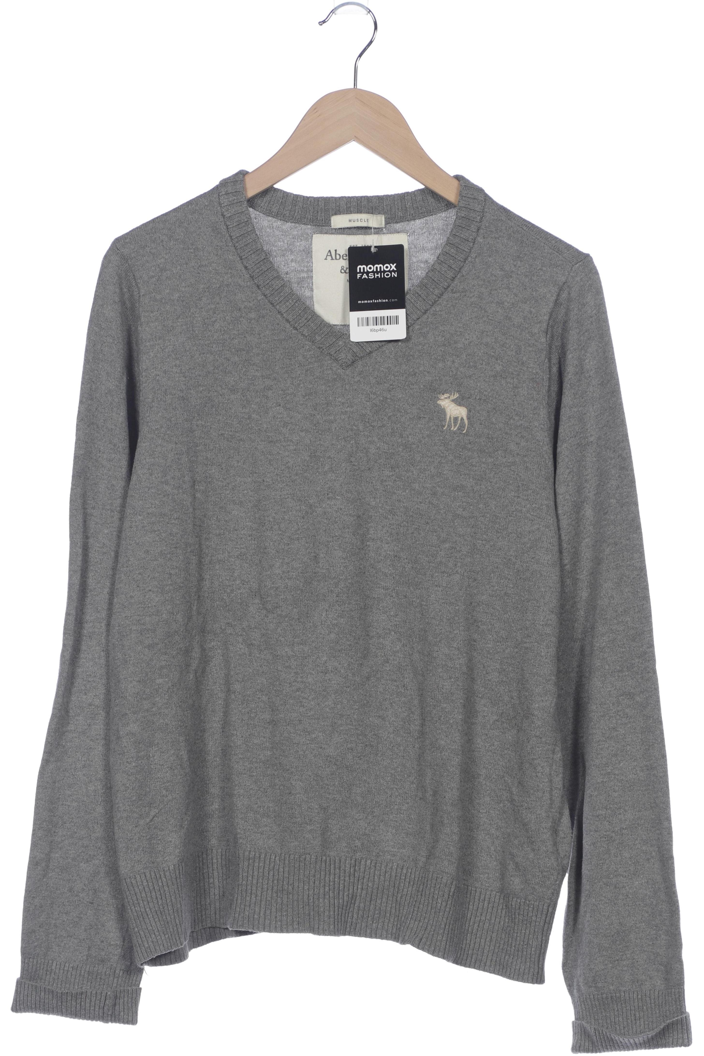 

Abercrombie & Fitch Herren Pullover, grau, Gr. 54