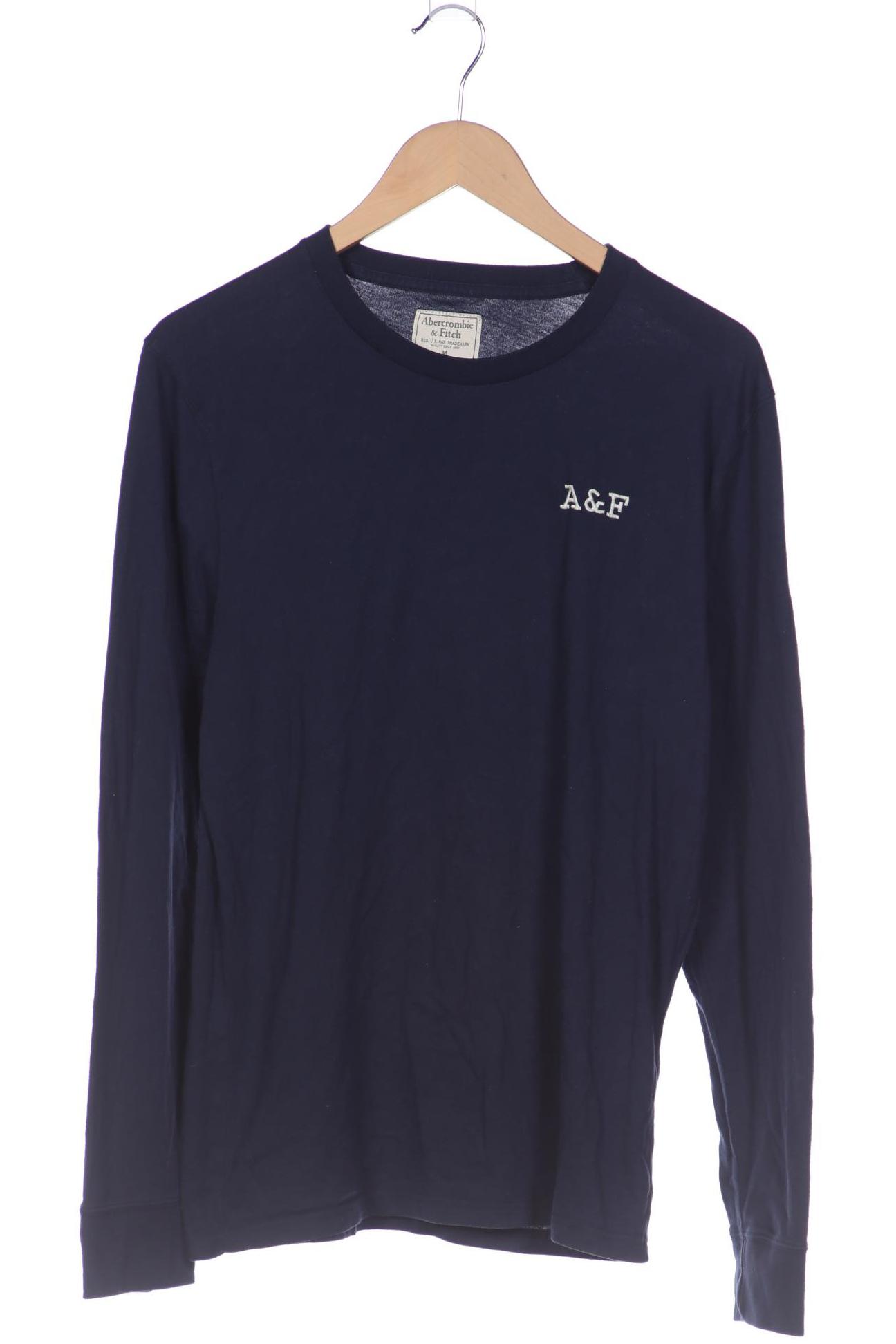

Abercrombie & Fitch Herren Langarmshirt, marineblau, Gr. 48