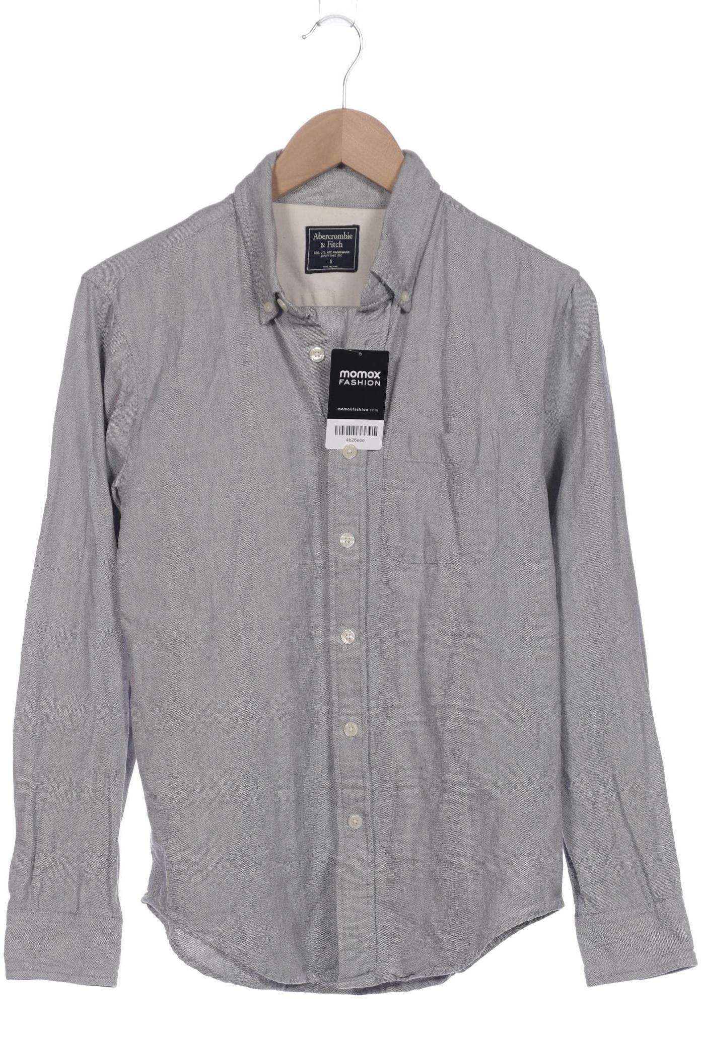 

Abercrombie & Fitch Herren Hemd, grau, Gr. 46