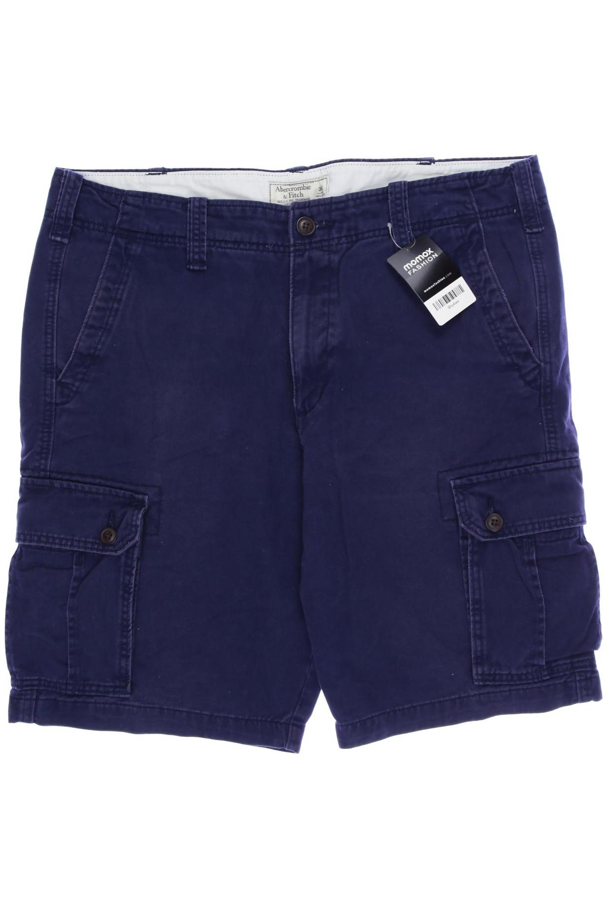 

Abercrombie & Fitch Herren Shorts, marineblau, Gr. 36