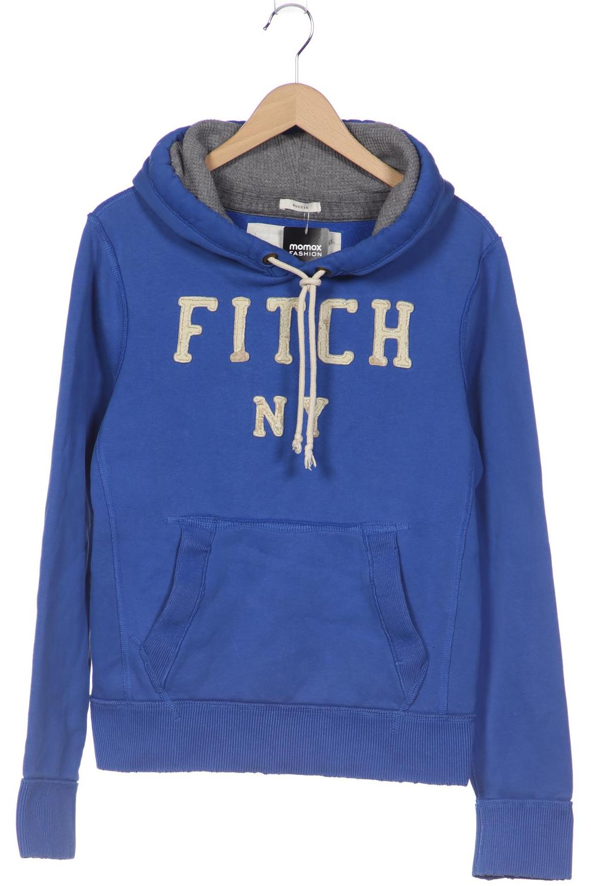 

Abercrombie & Fitch Herren Kapuzenpullover, blau, Gr. 48