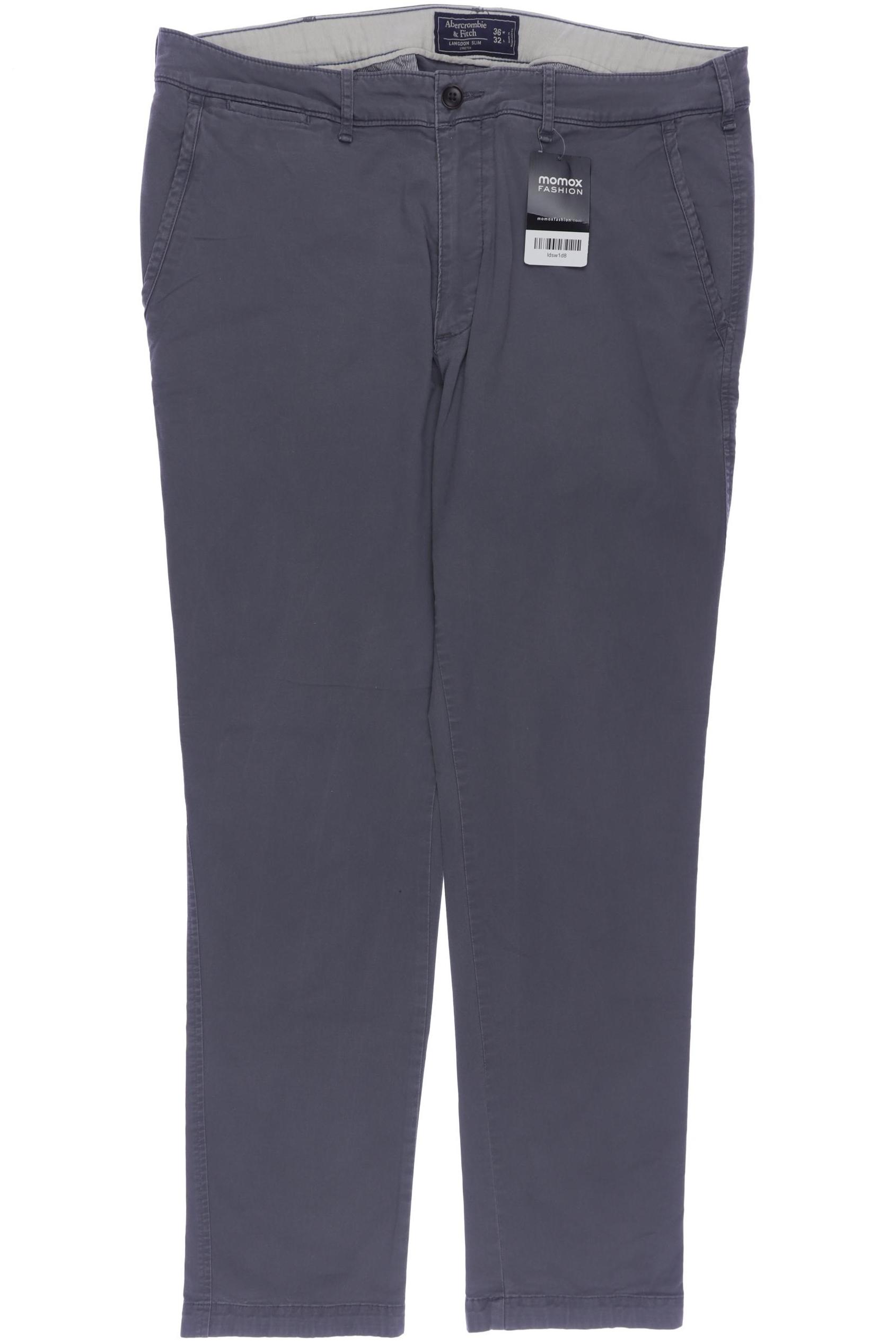 

Abercrombie & Fitch Herren Stoffhose, grau, Gr. 36